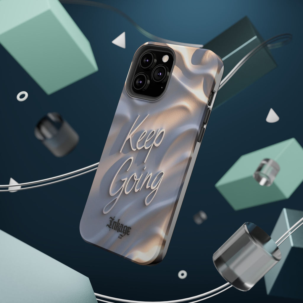 "Keep Going" Magnetic Phone Cases (Quote)