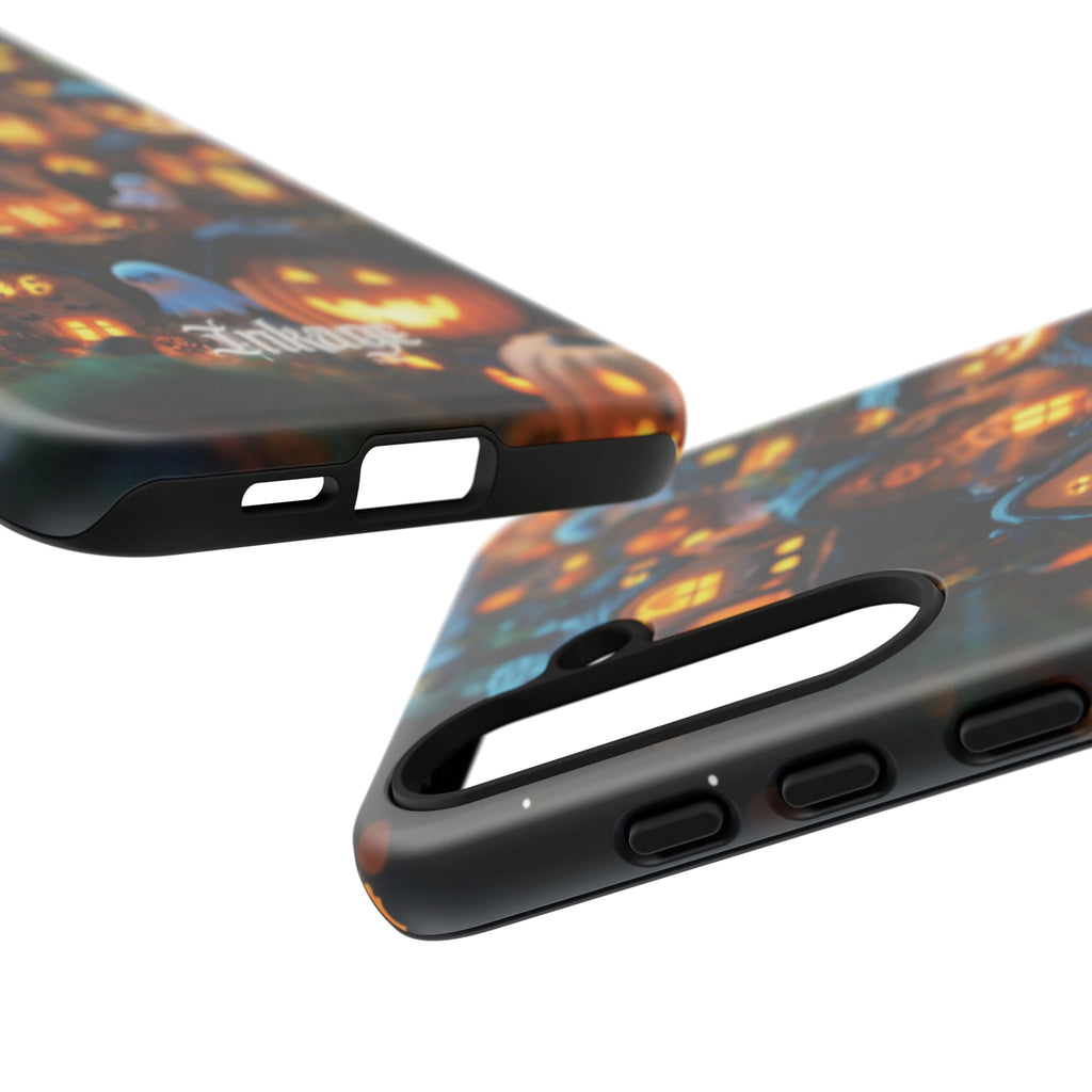 Spooky Pumpkin Village Tough Phone Cases (Season)