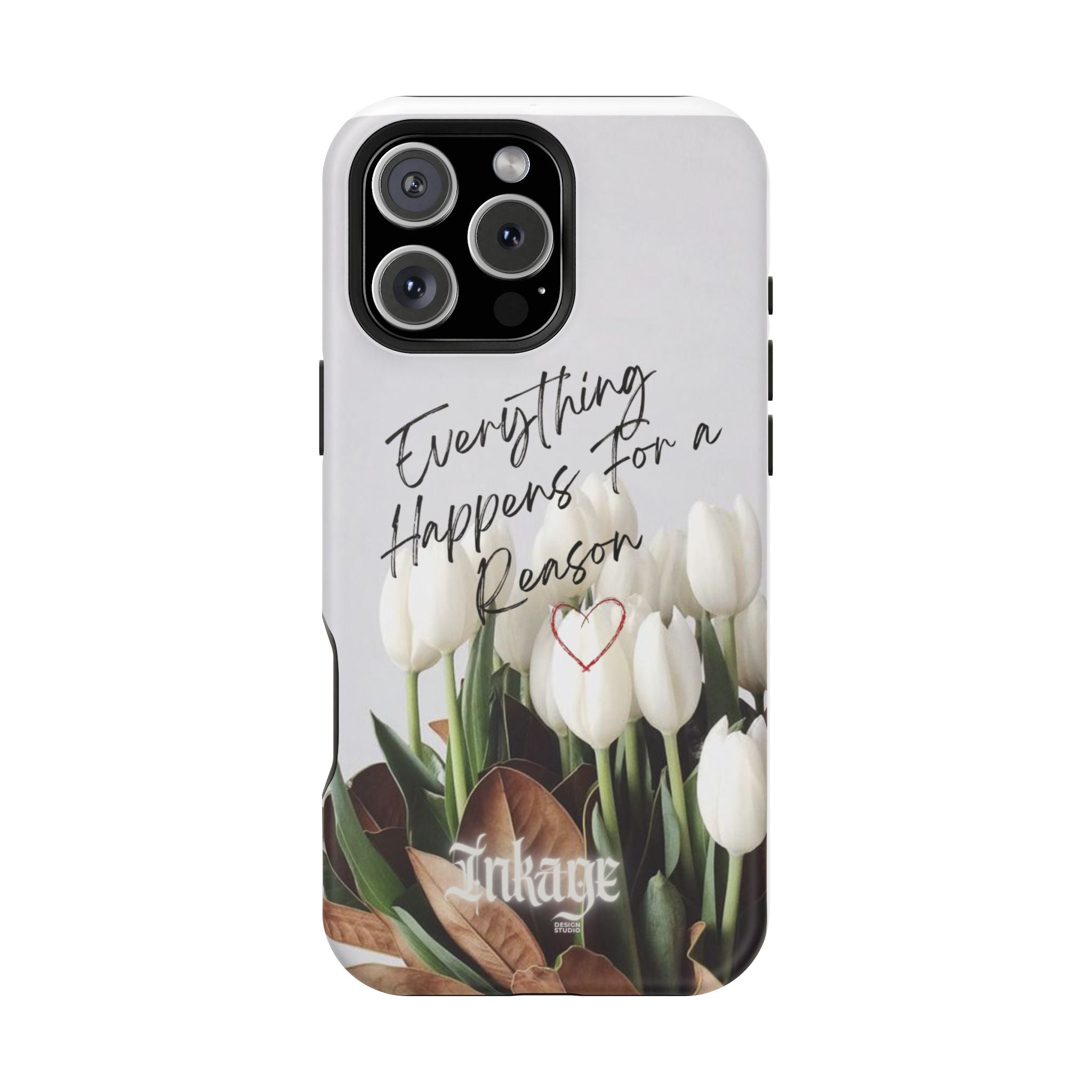 "Everything Happens for a Reason" Magnetic Phone Cases (Quote)