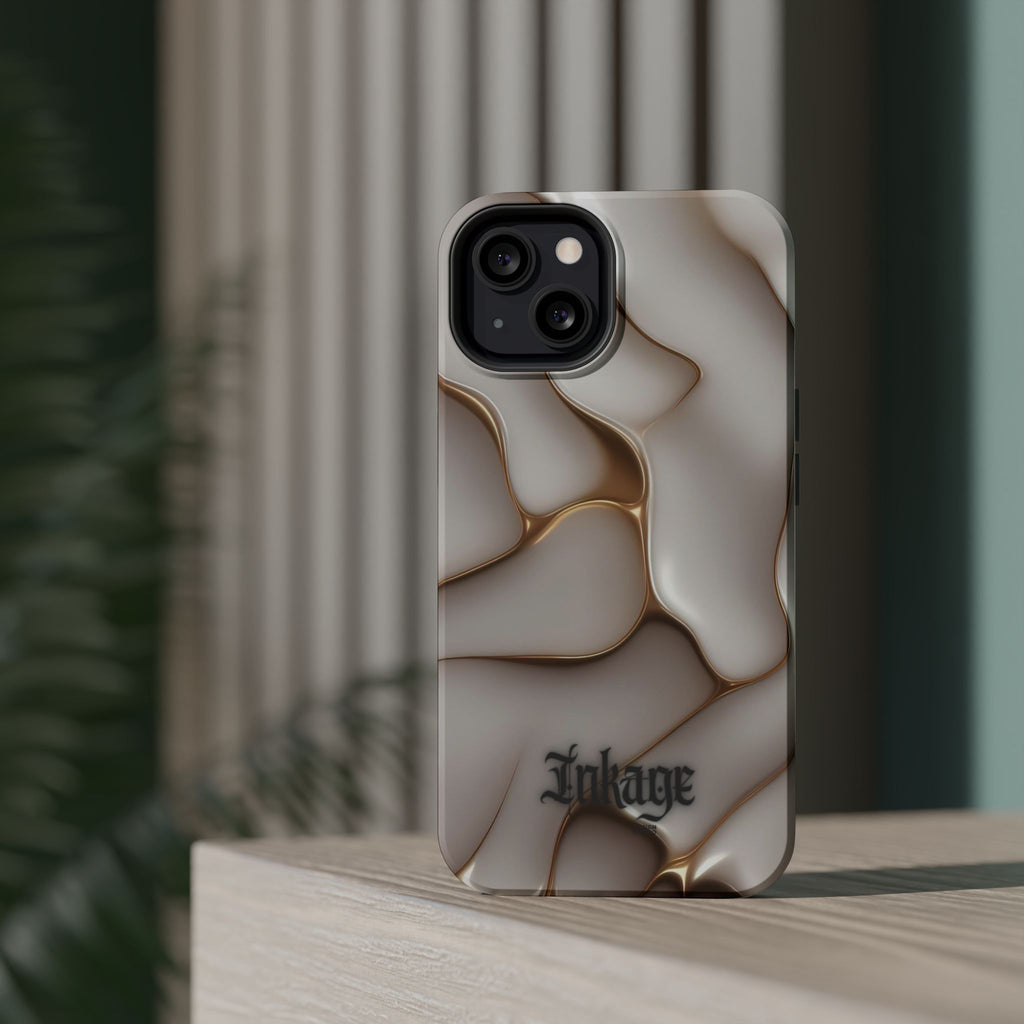 Golden Flow Magnetic Phone Cases (Minimal)