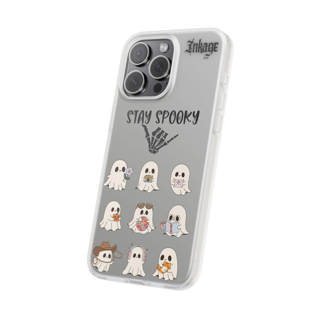 Stay Spooky Clear Phone Cases (Season)