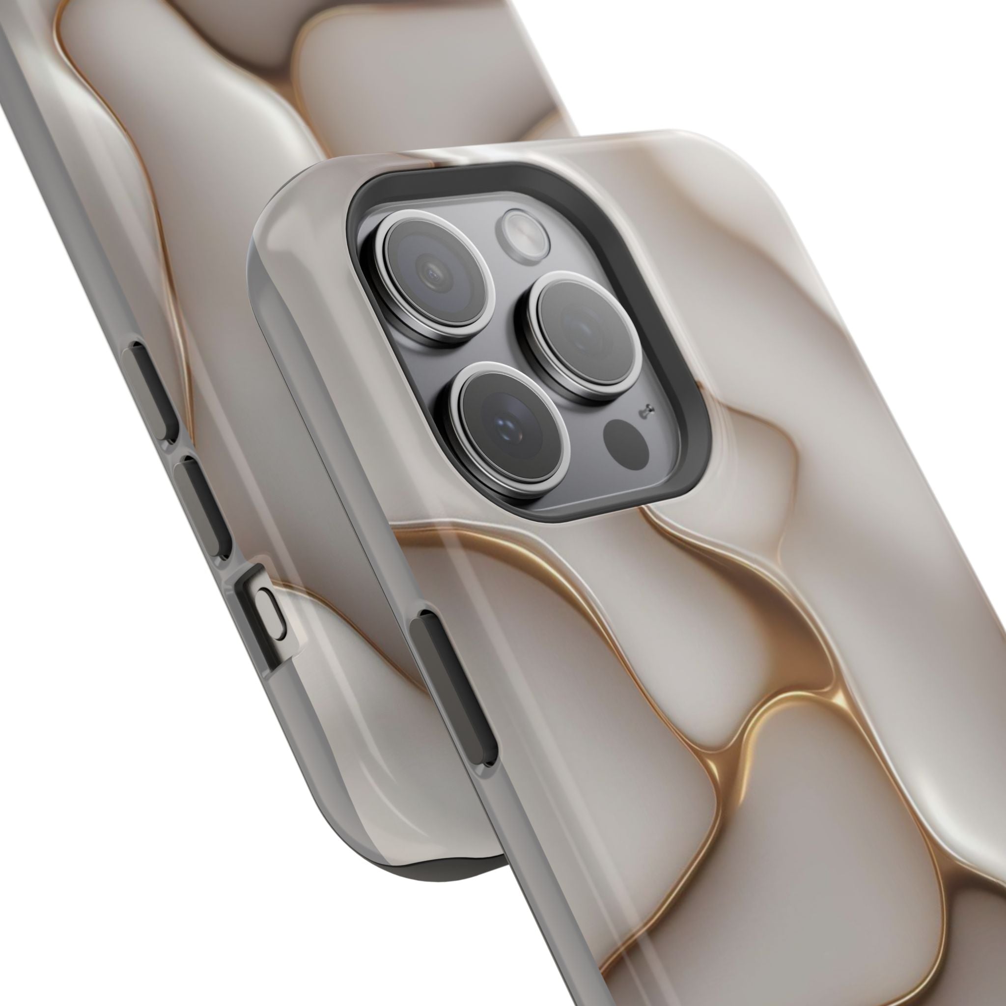 Golden Flow Magnetic Phone Cases (Minimal)