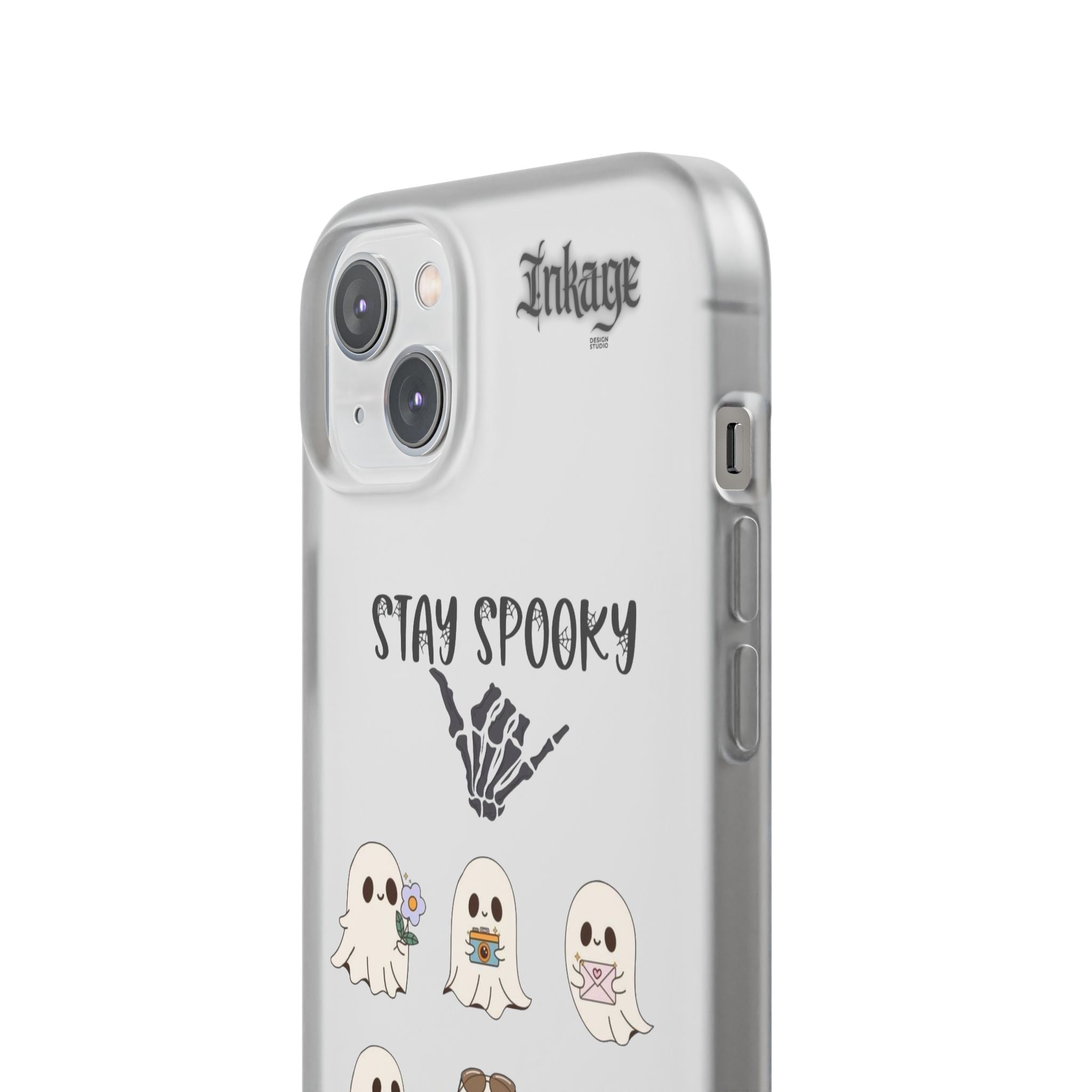 Stay Spooky Clear Phone Cases (Season)