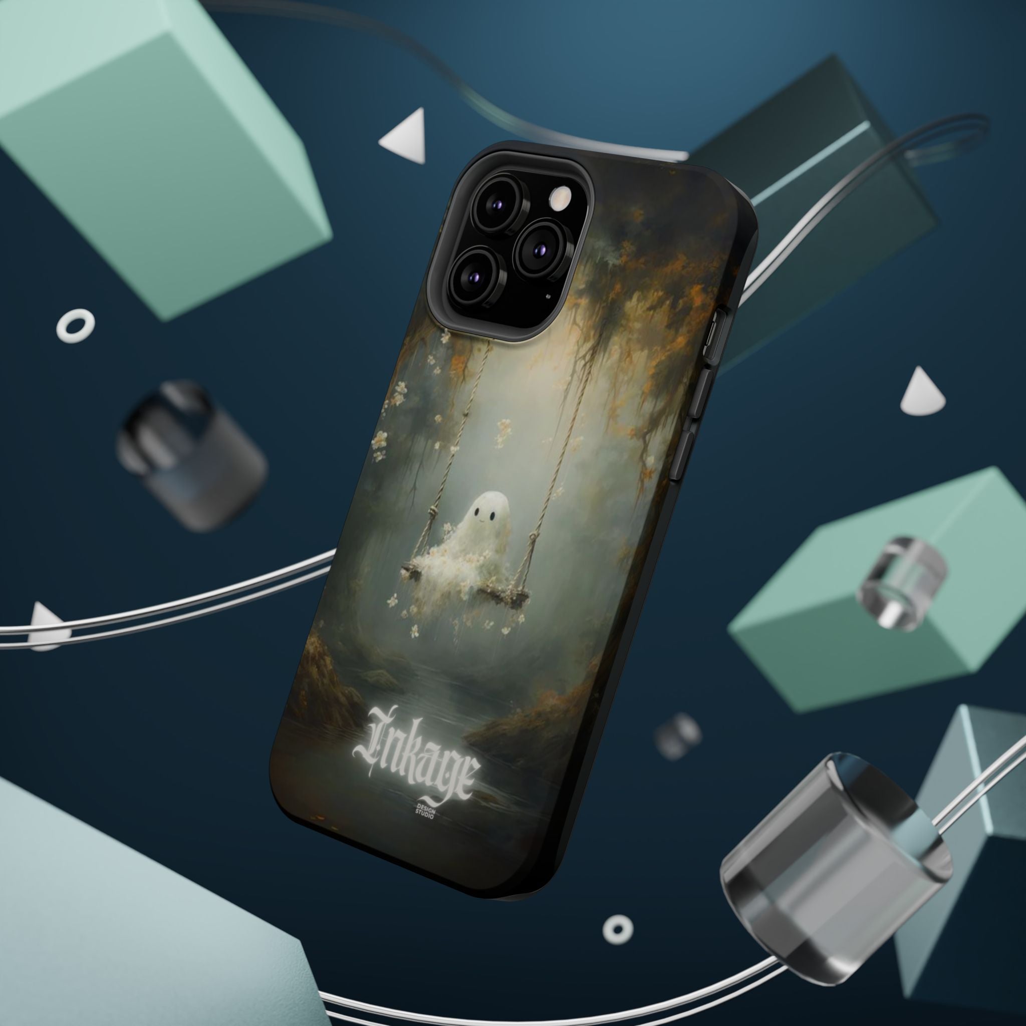Swing With Ghost Enchantment Magnetic Phone Case (Season)