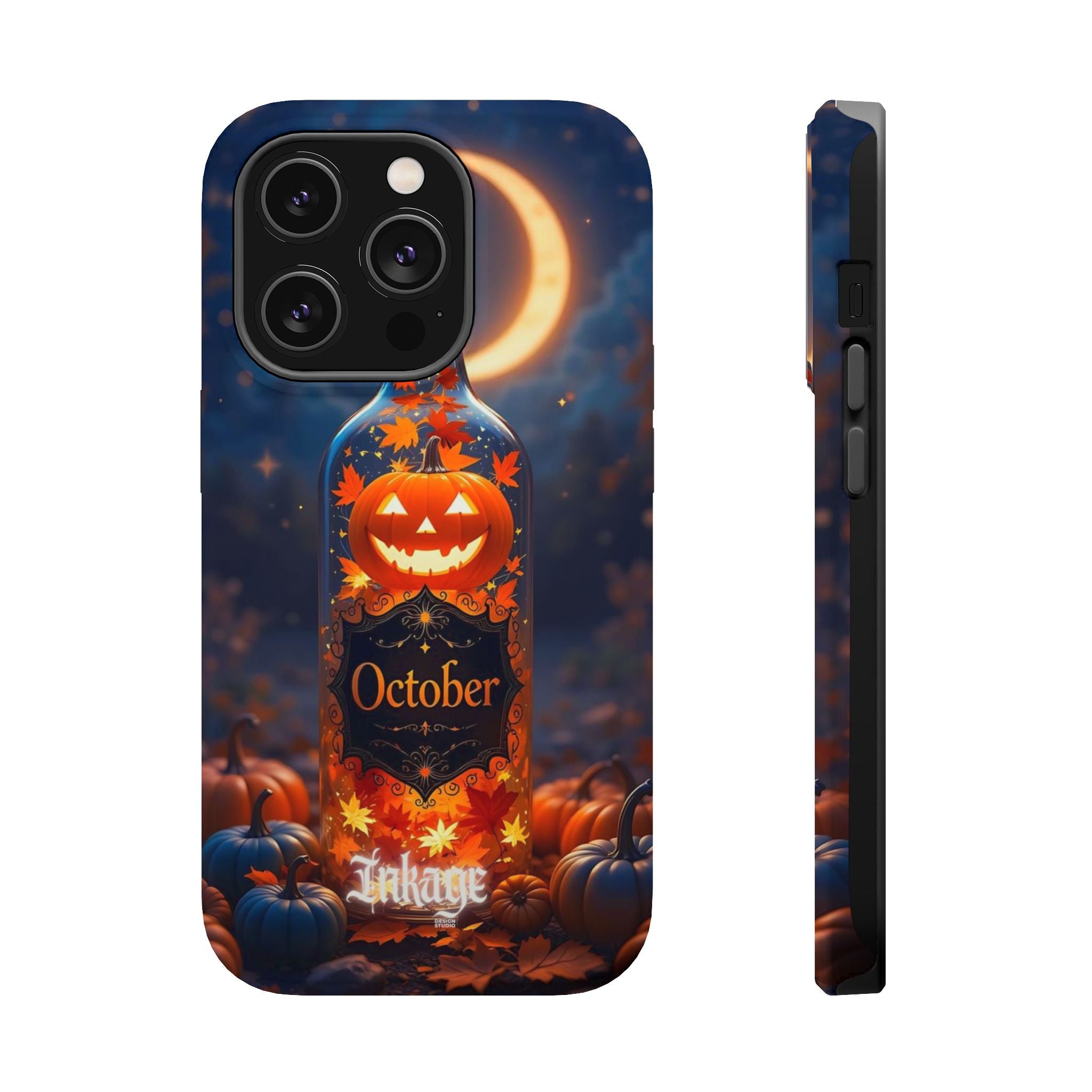 October Glass Bottle Magnetic Phone Cases (Season)