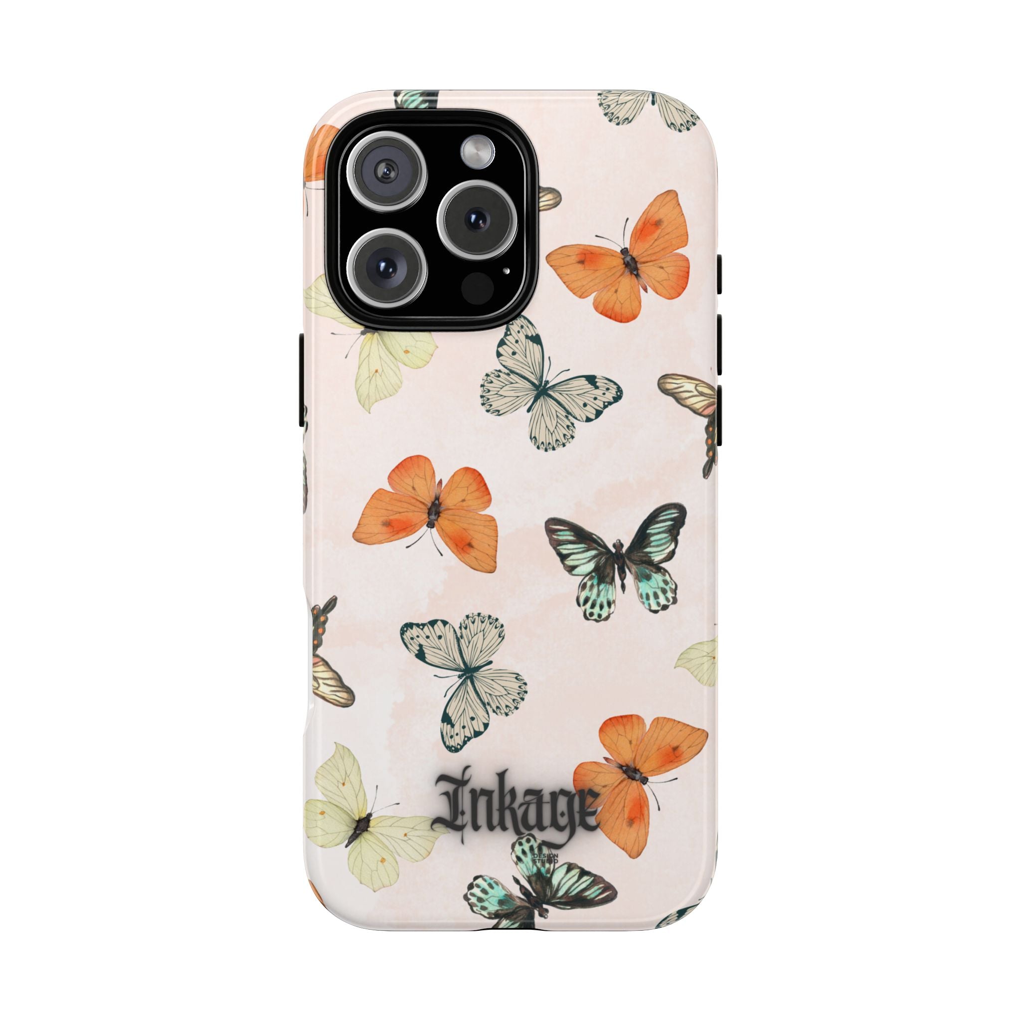 Color Butterfly Tough Phone Case (Minimal)