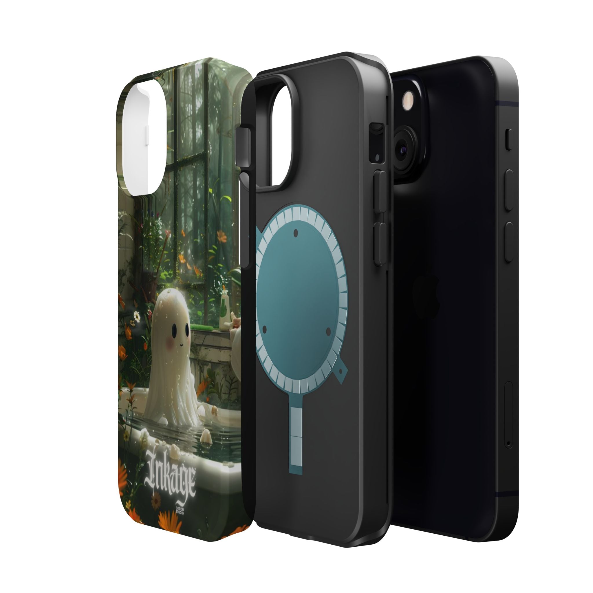 Whimsical Ghost Magnetic Phone Cases (Season)