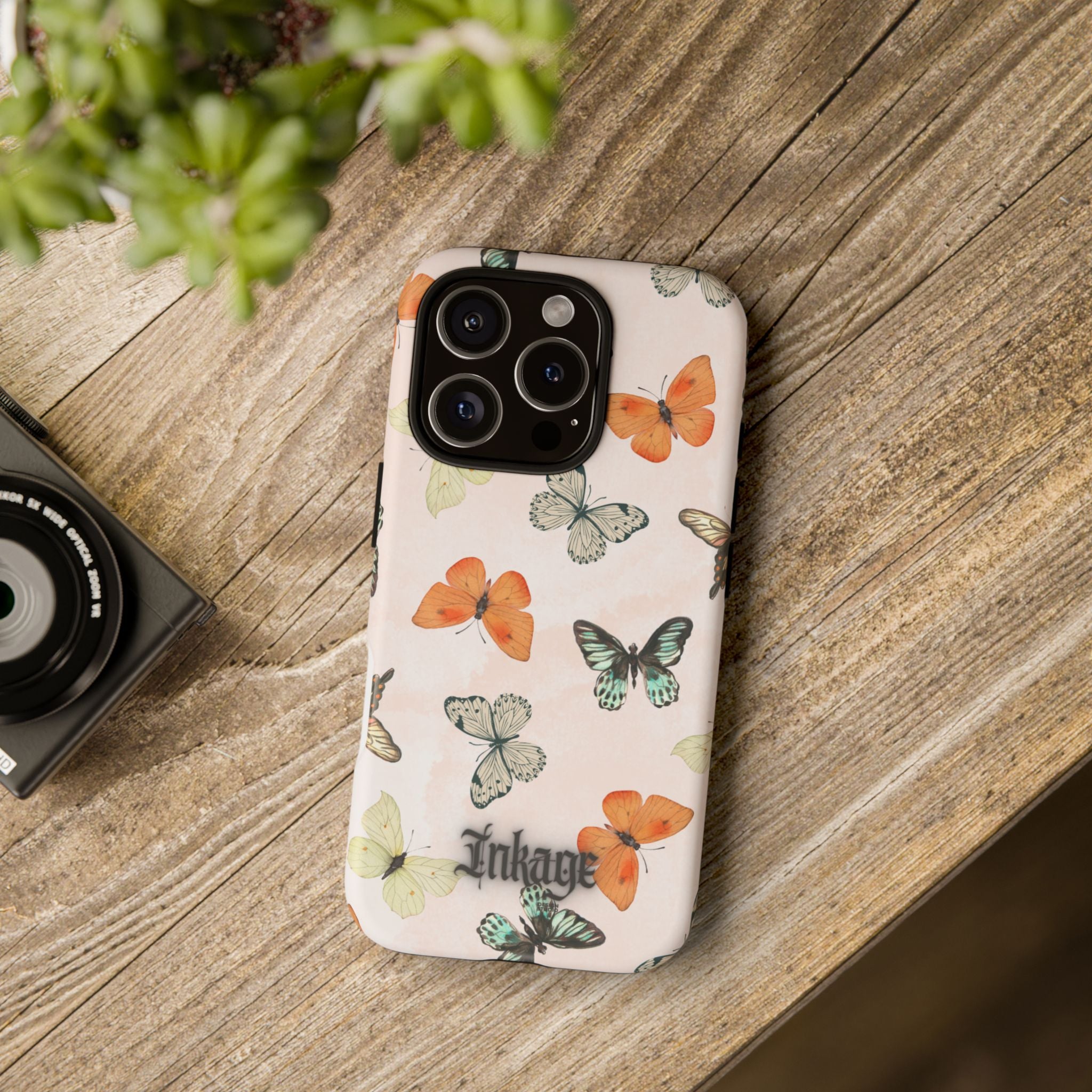 Color Butterfly Tough Phone Case (Minimal)
