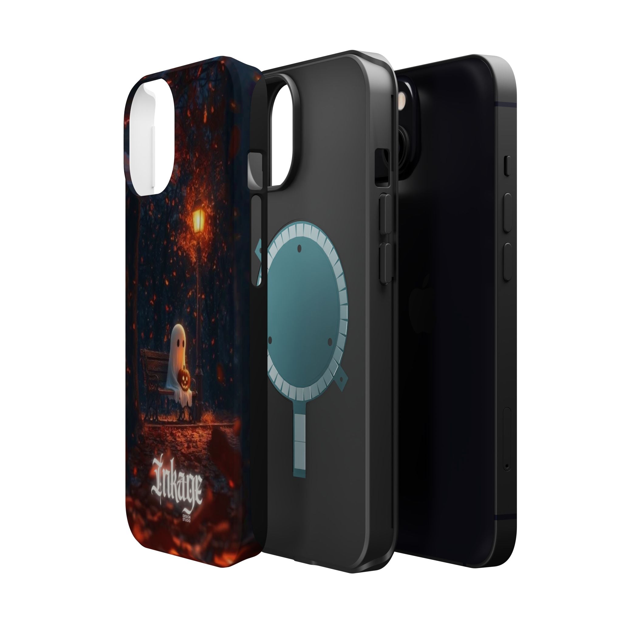 Lonely Ghost Halloween Magnetic Phone Cases (Season)