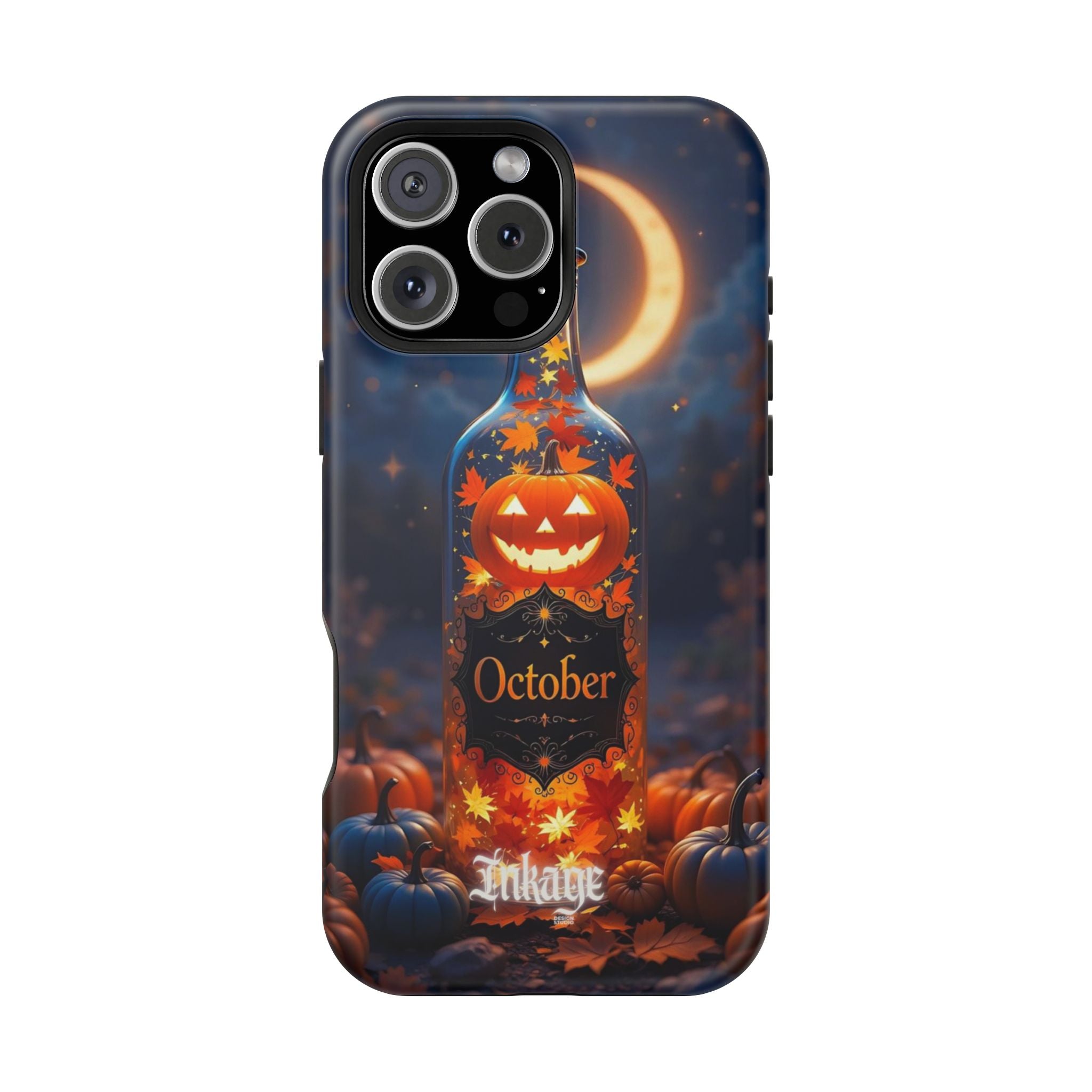 October Glass Bottle Magnetic Phone Cases (Season)