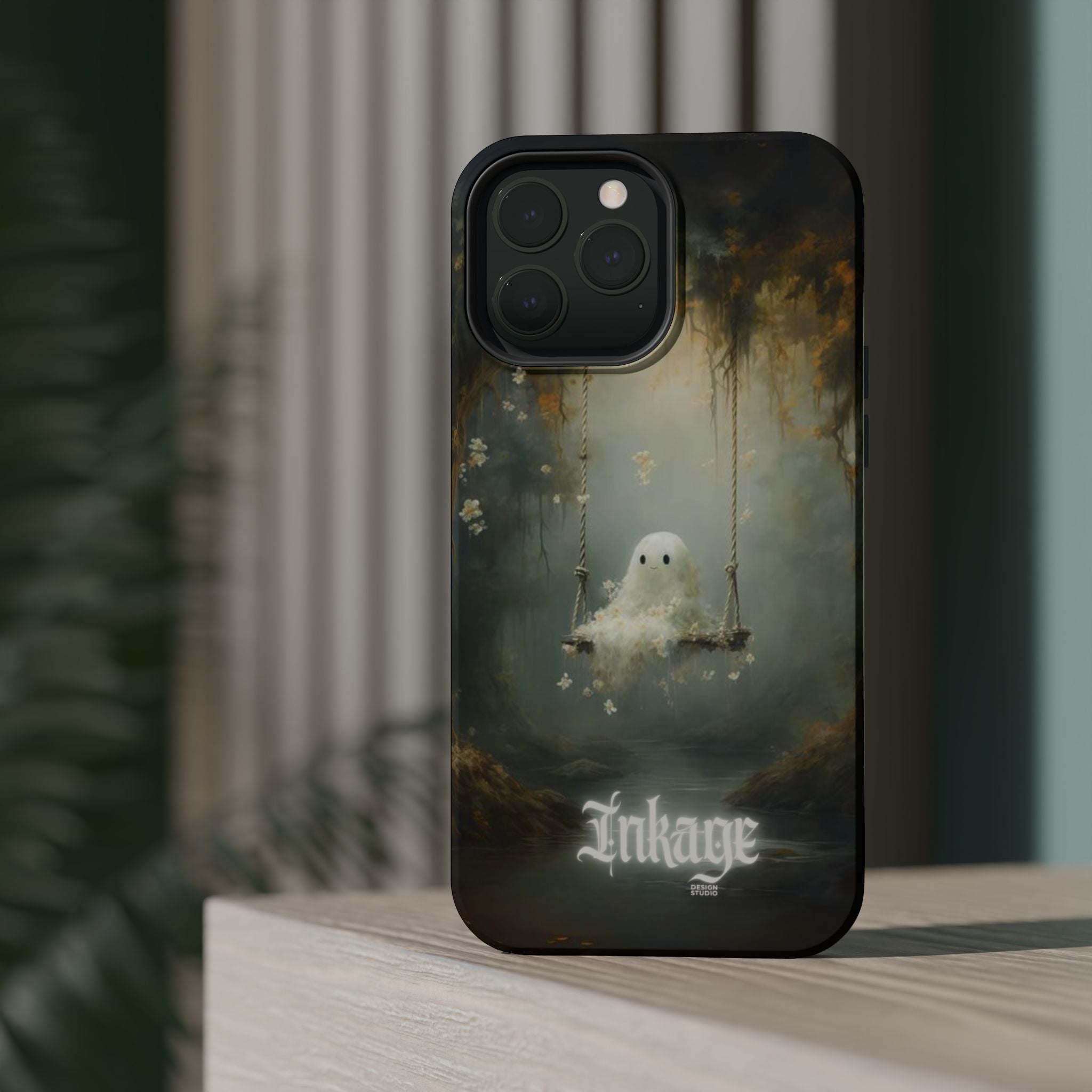 Swing With Ghost Enchantment Magnetic Phone Case (Season)