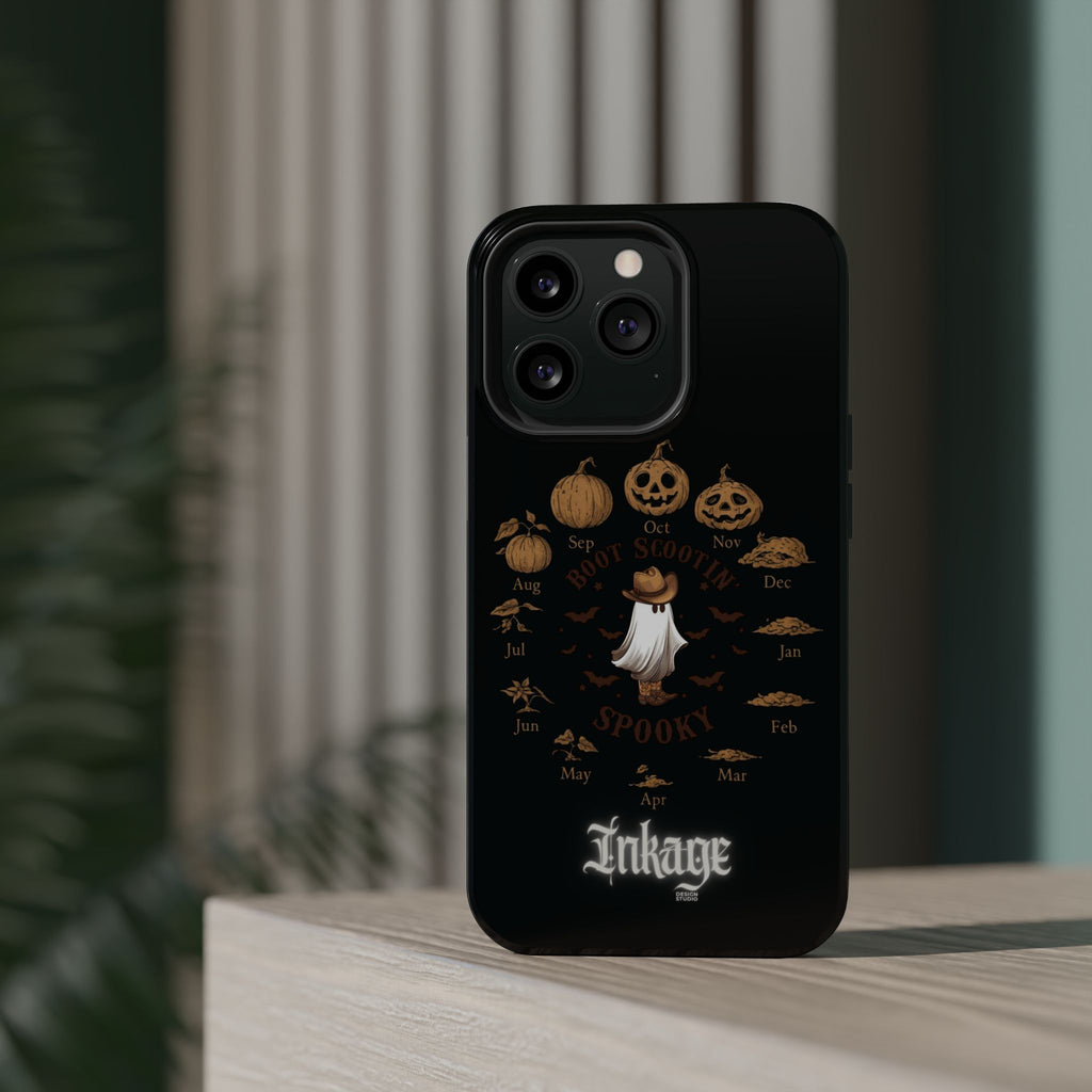 Spooky Boot Halloween Pumpkin Magnetic Phone Cases (Season)