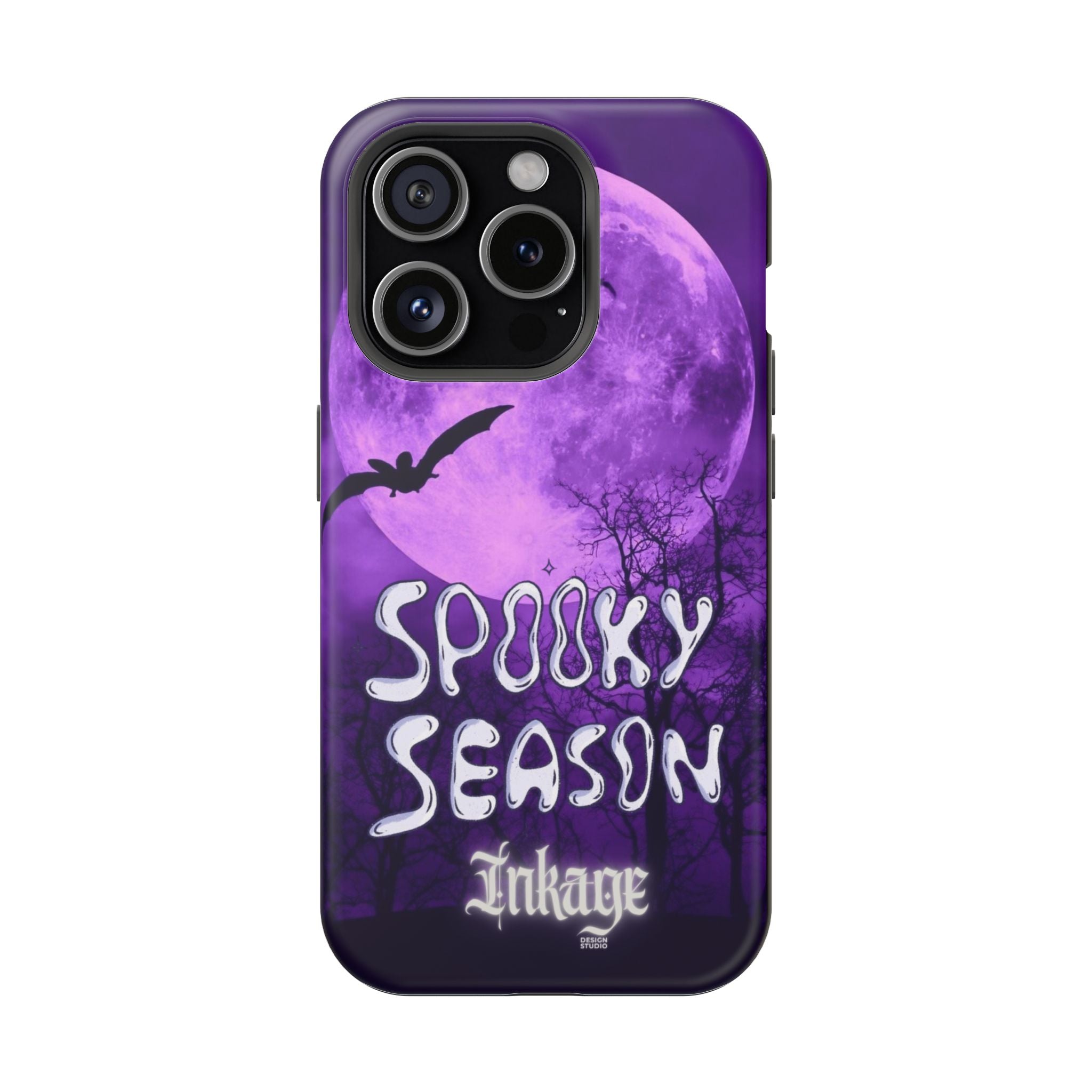 Purple Spooky Season Magnetic Phone Cases (Season)