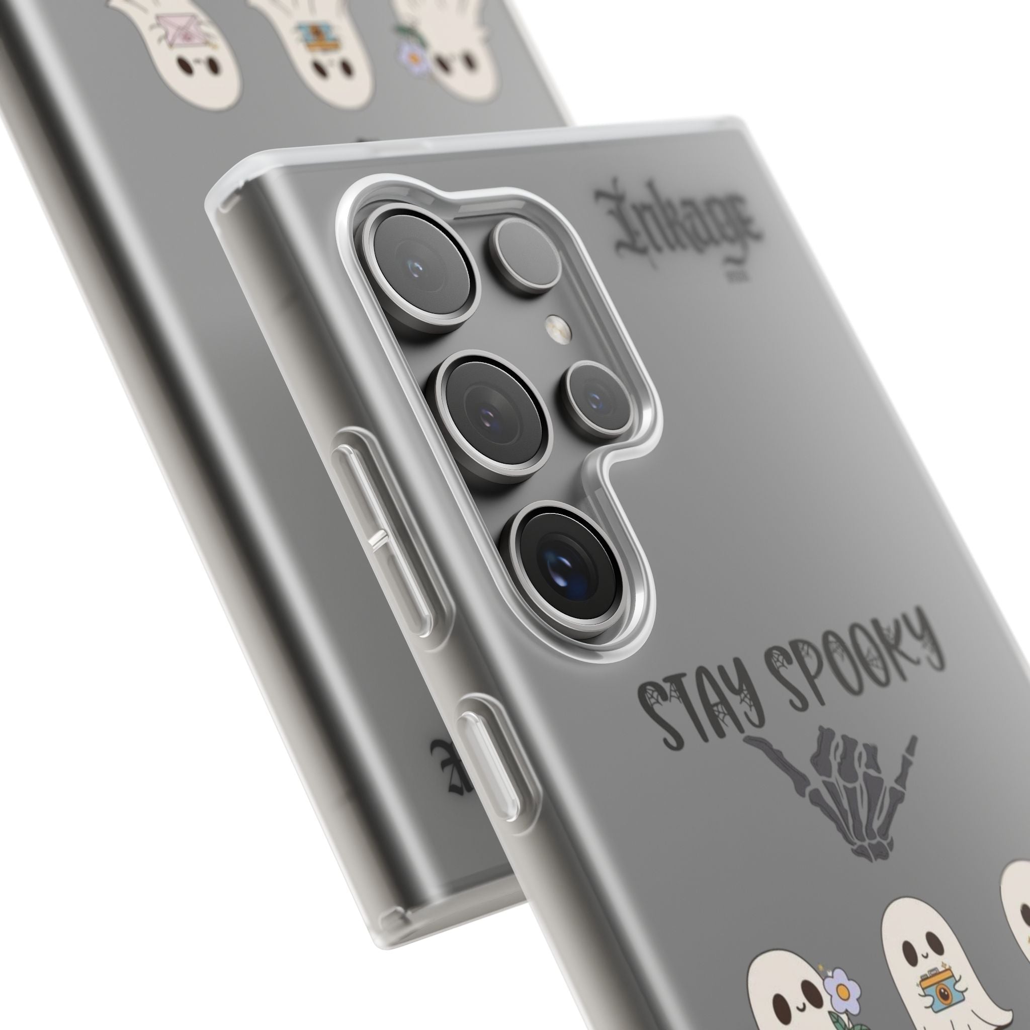 Stay Spooky Clear Phone Cases (Season)