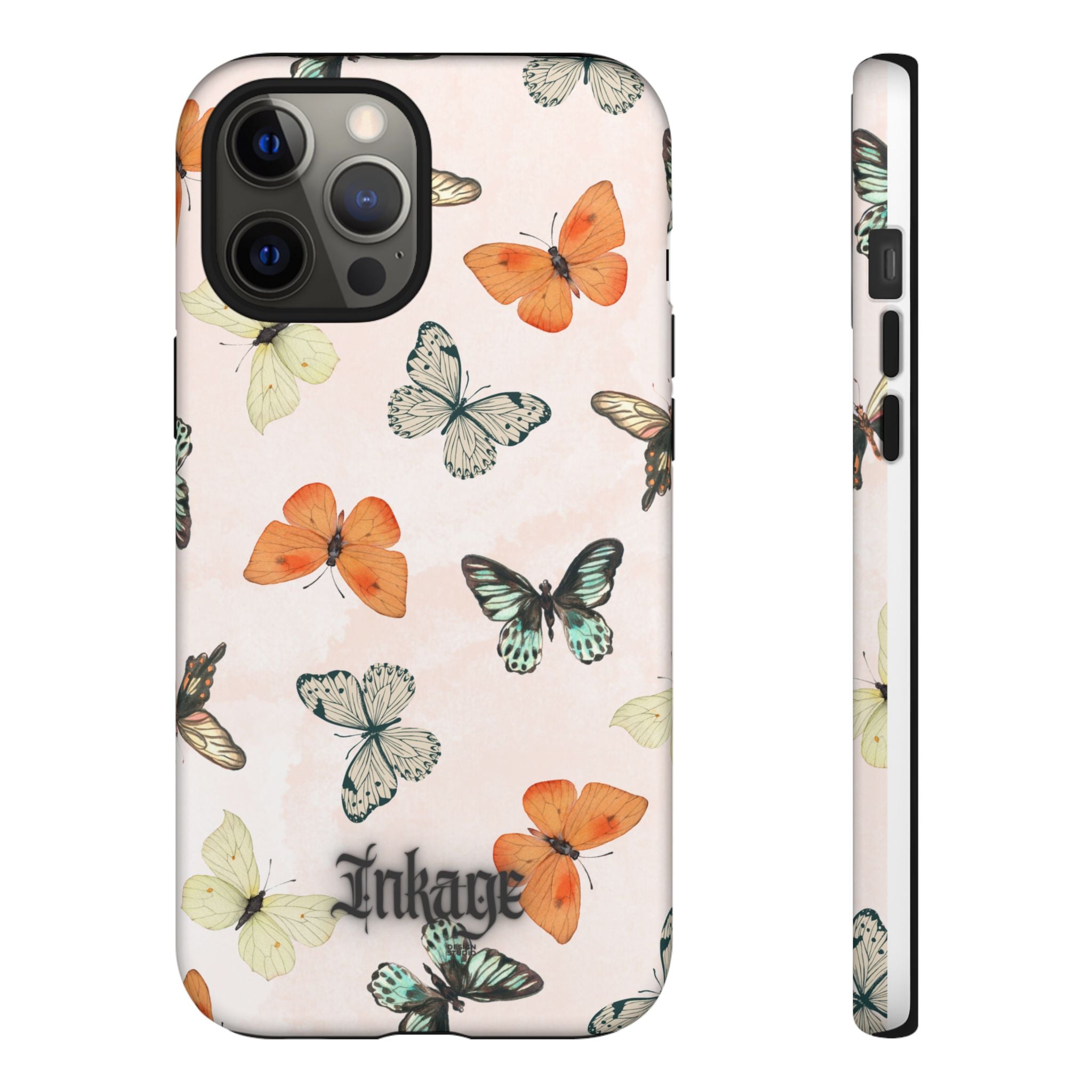 Color Butterfly Tough Phone Case (Minimal)