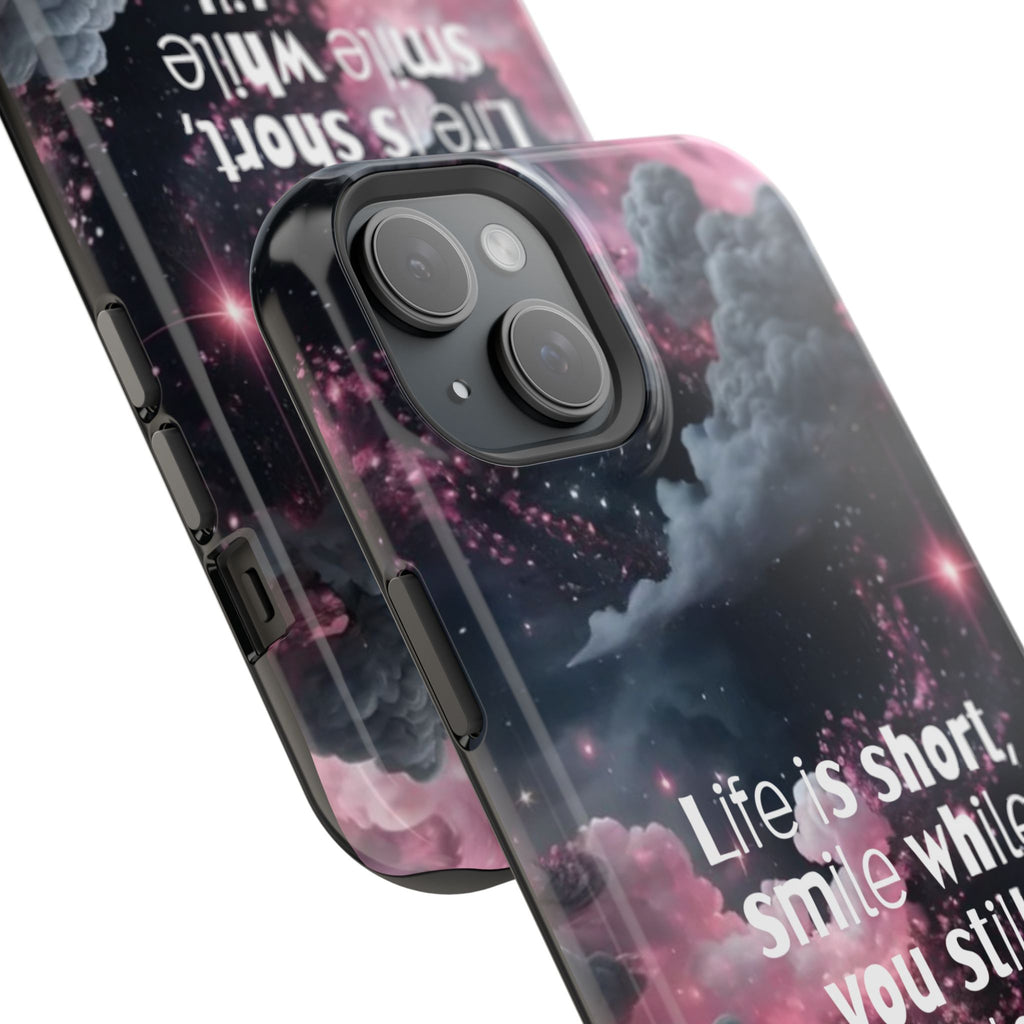 “Life is Short, Smile While You Still Have Teeth” Magnetic Phone Cases