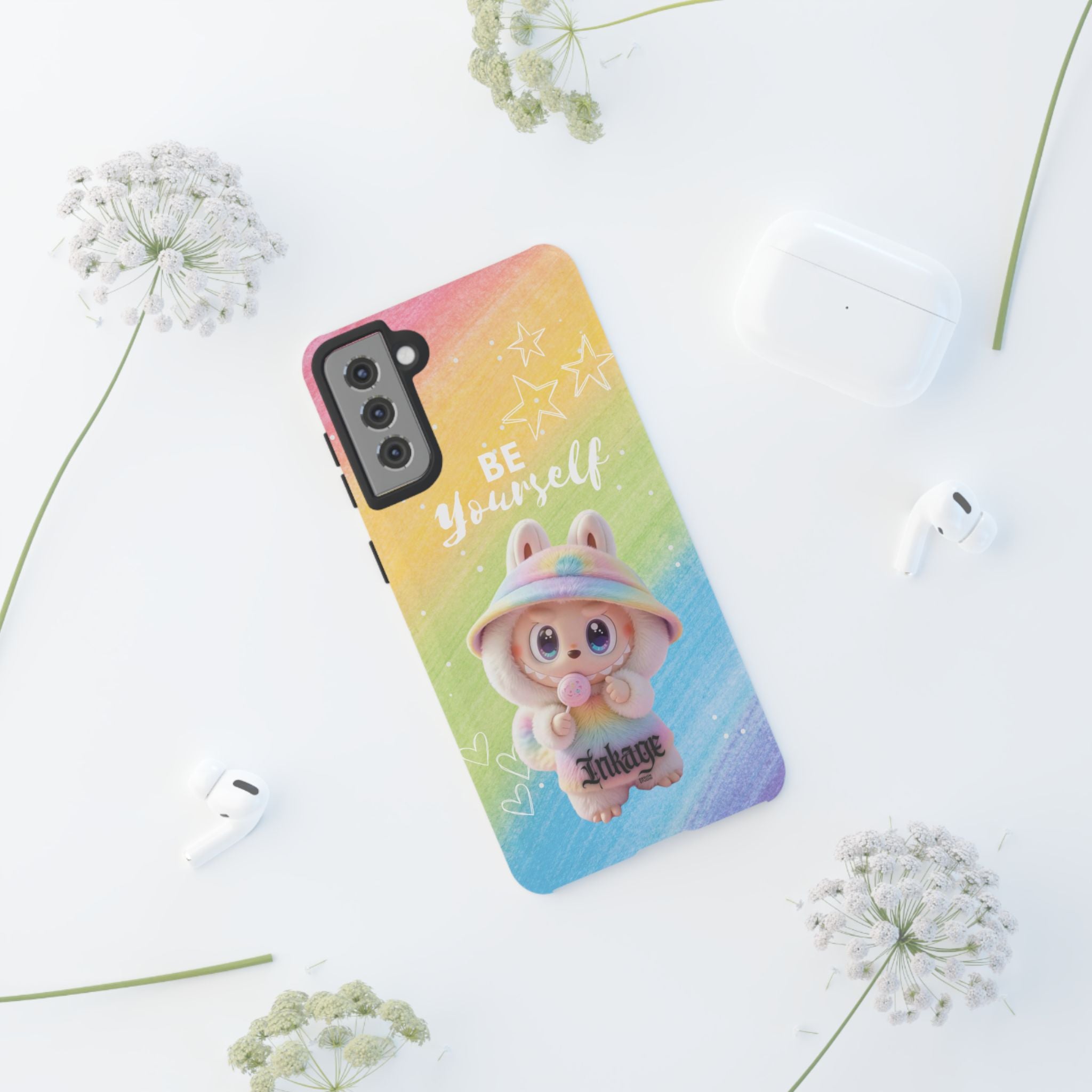 "Be Yourself" Quote Tough Phone Cases (Animation)
