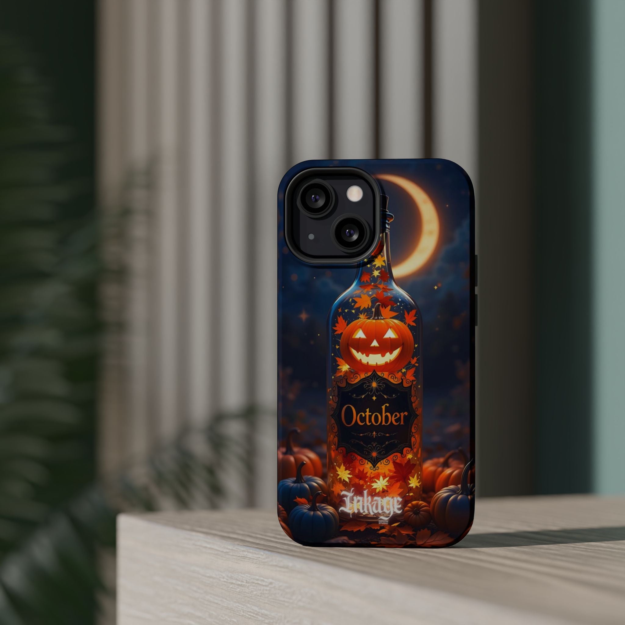 October Glass Bottle Magnetic Phone Cases (Season)