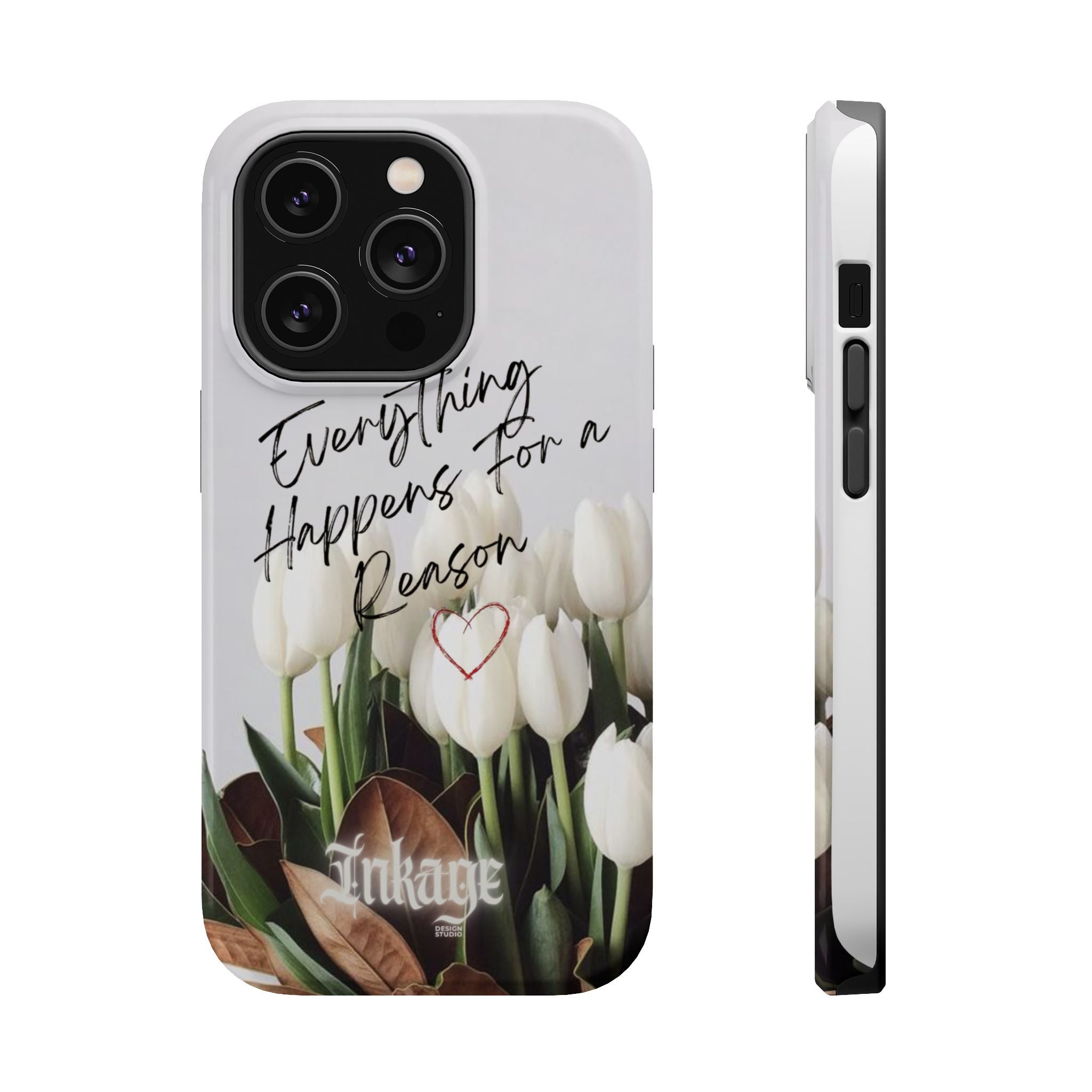 "Everything Happens for a Reason" Magnetic Phone Cases (Quote)