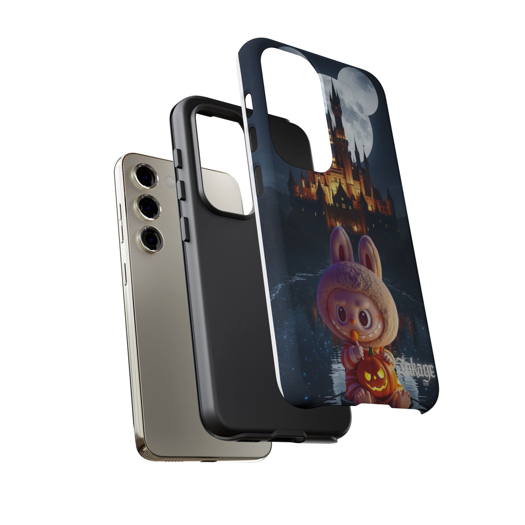 Labubu Halloween On Disney Boat Tough Phone Cases (Season, Animation)