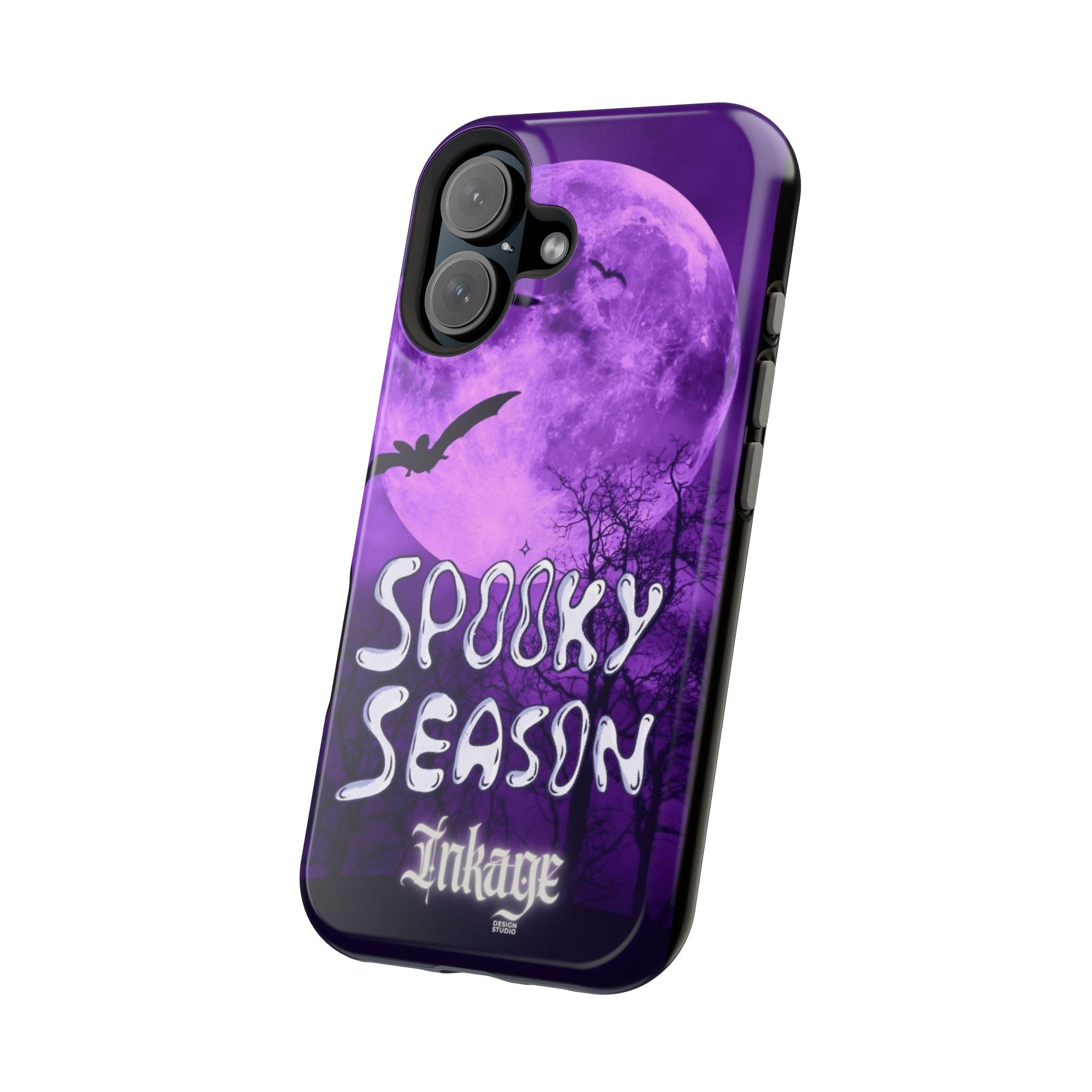 Purple Spooky Season Magnetic Phone Cases (Season)