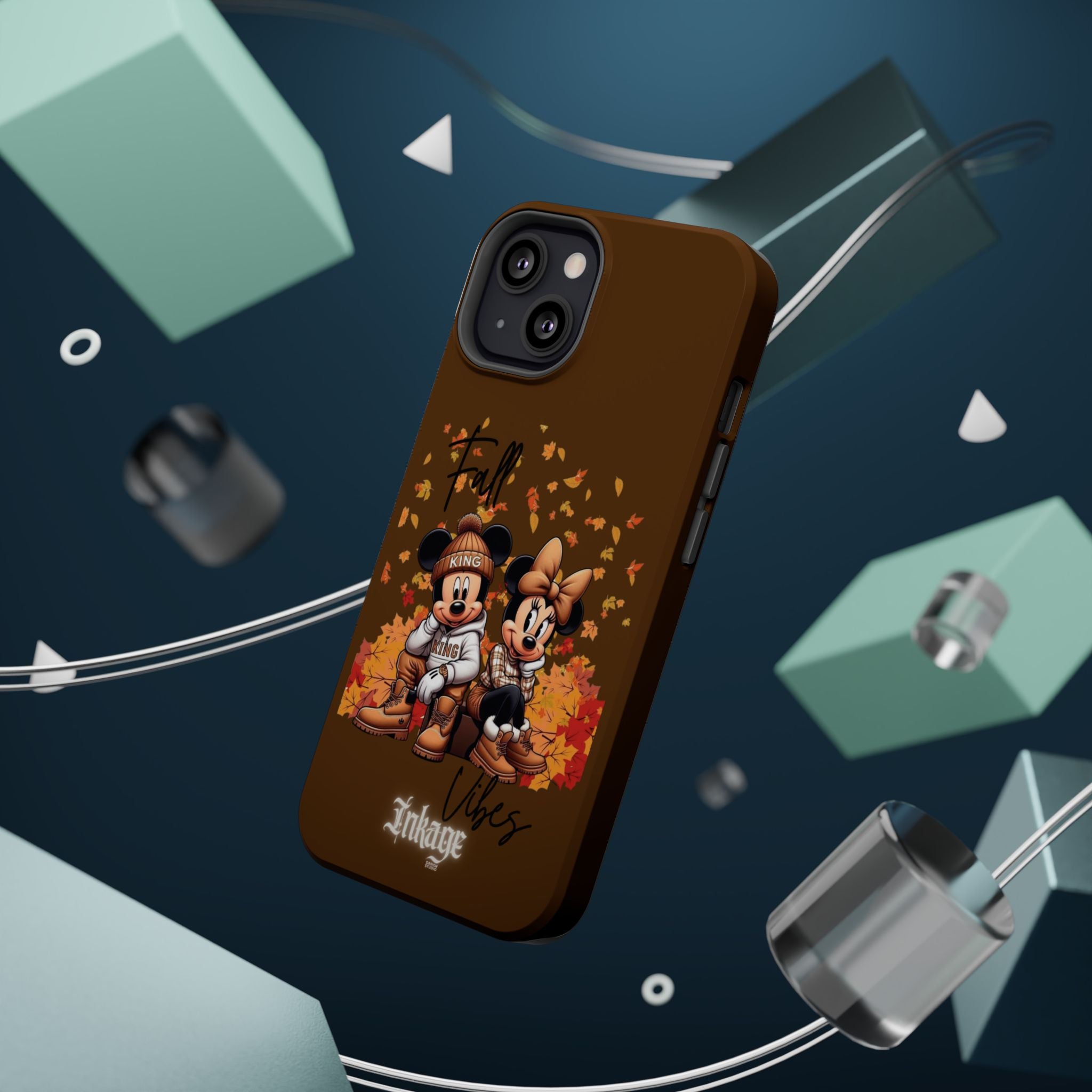 Mickey & Minnie Fall Vibes Magnetic iPhone Cases (Animation)