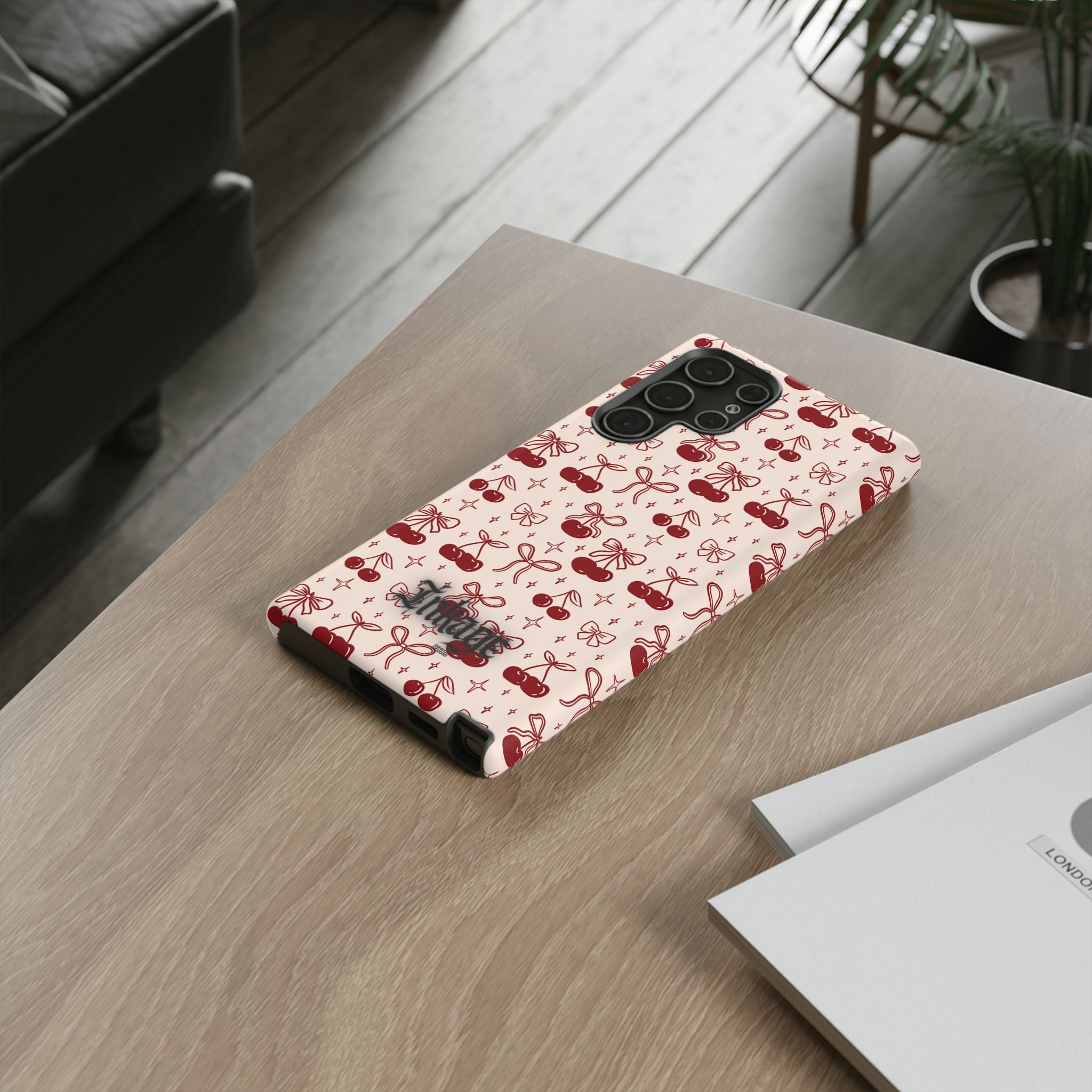 Cherry Blossom Tough Phone Cases (Minimal)
