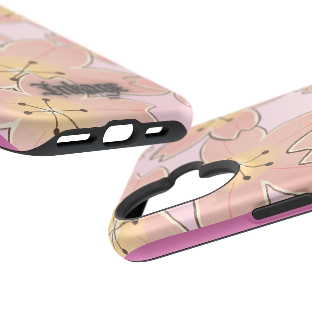 Charming Floral Magnetic Phone Cases (Minimal)