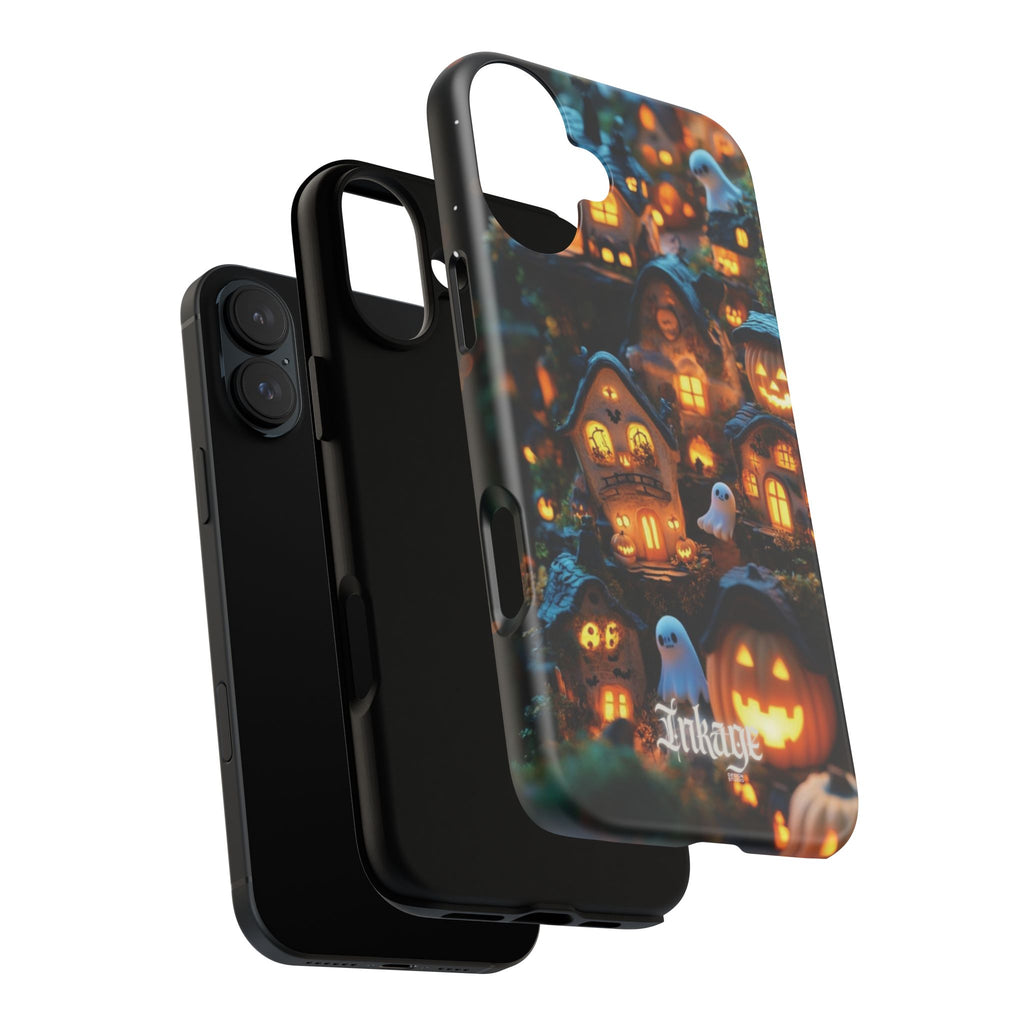 Spooky Pumpkin Village Tough Phone Cases (Season)