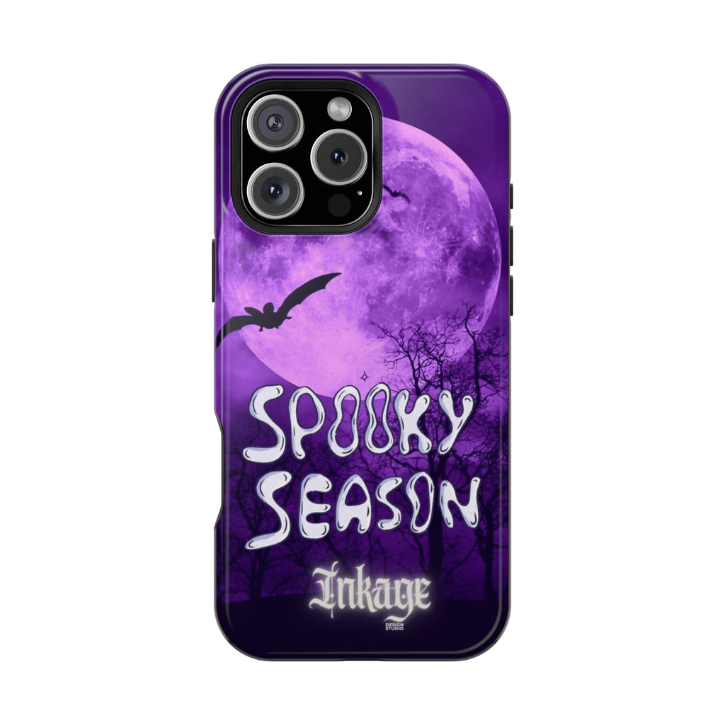 Purple Spooky Season Magnetic Phone Cases (Season)