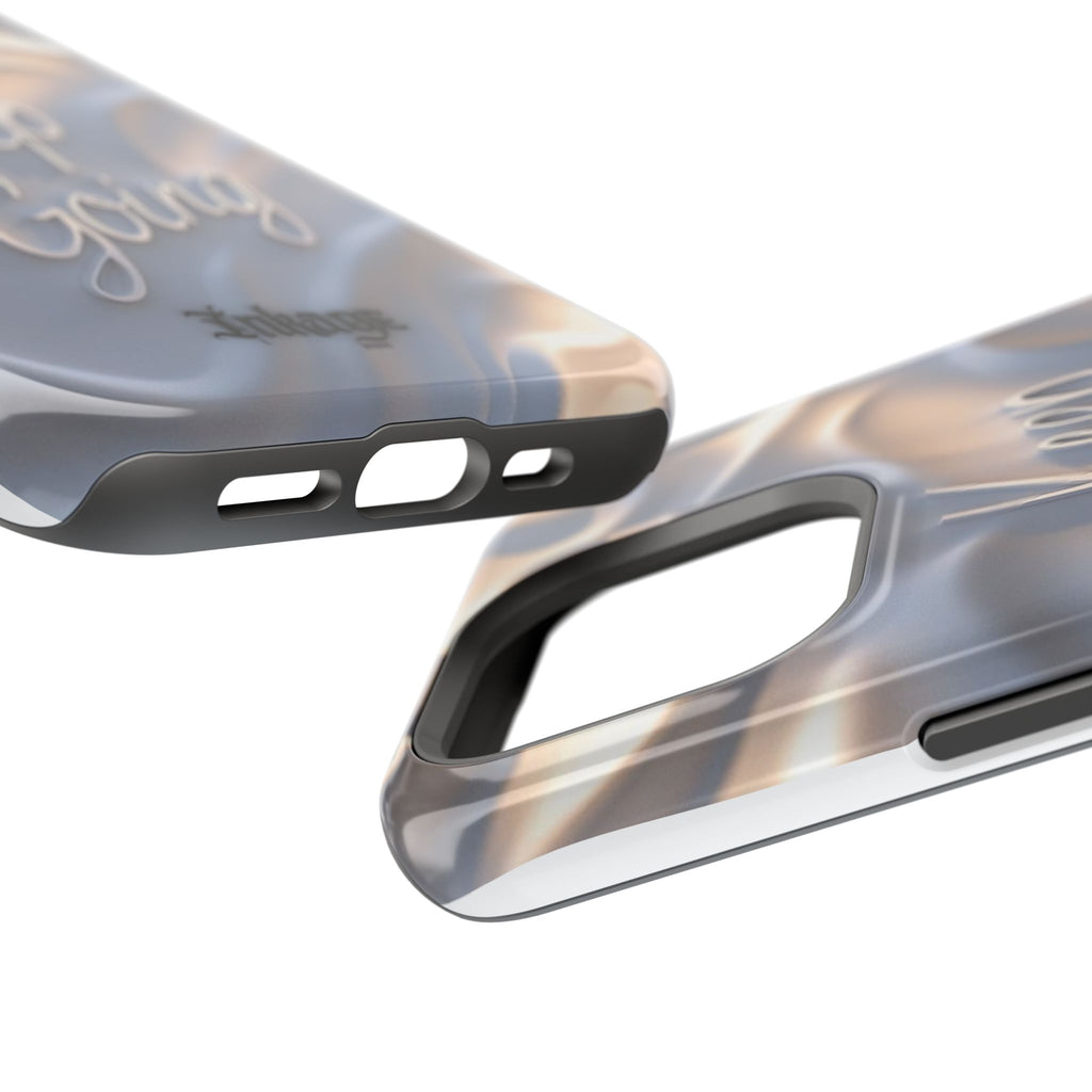 "Keep Going" Magnetic Phone Cases (Quote)