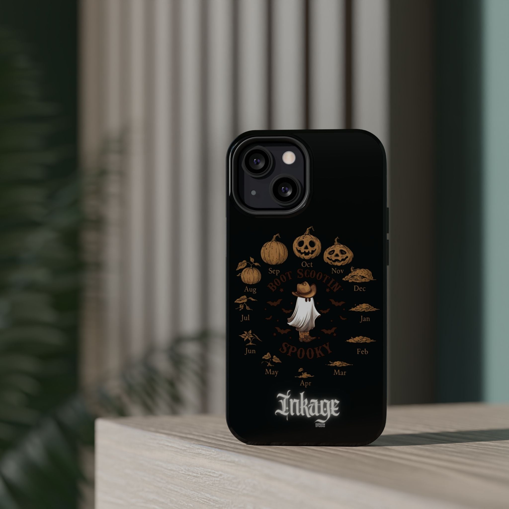 Spooky Boot Halloween Pumpkin Magnetic Phone Cases (Season)