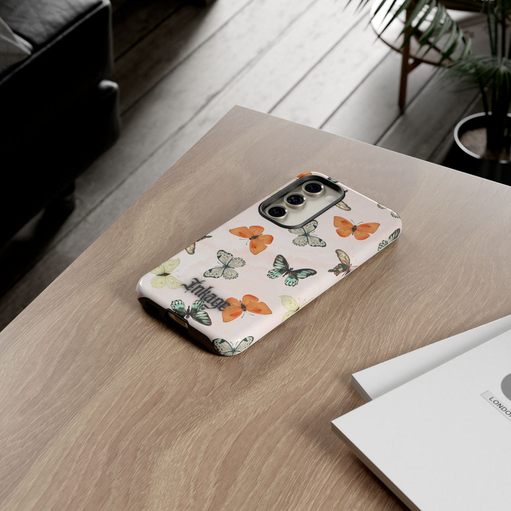 Color Butterfly Tough Phone Case (Minimal)