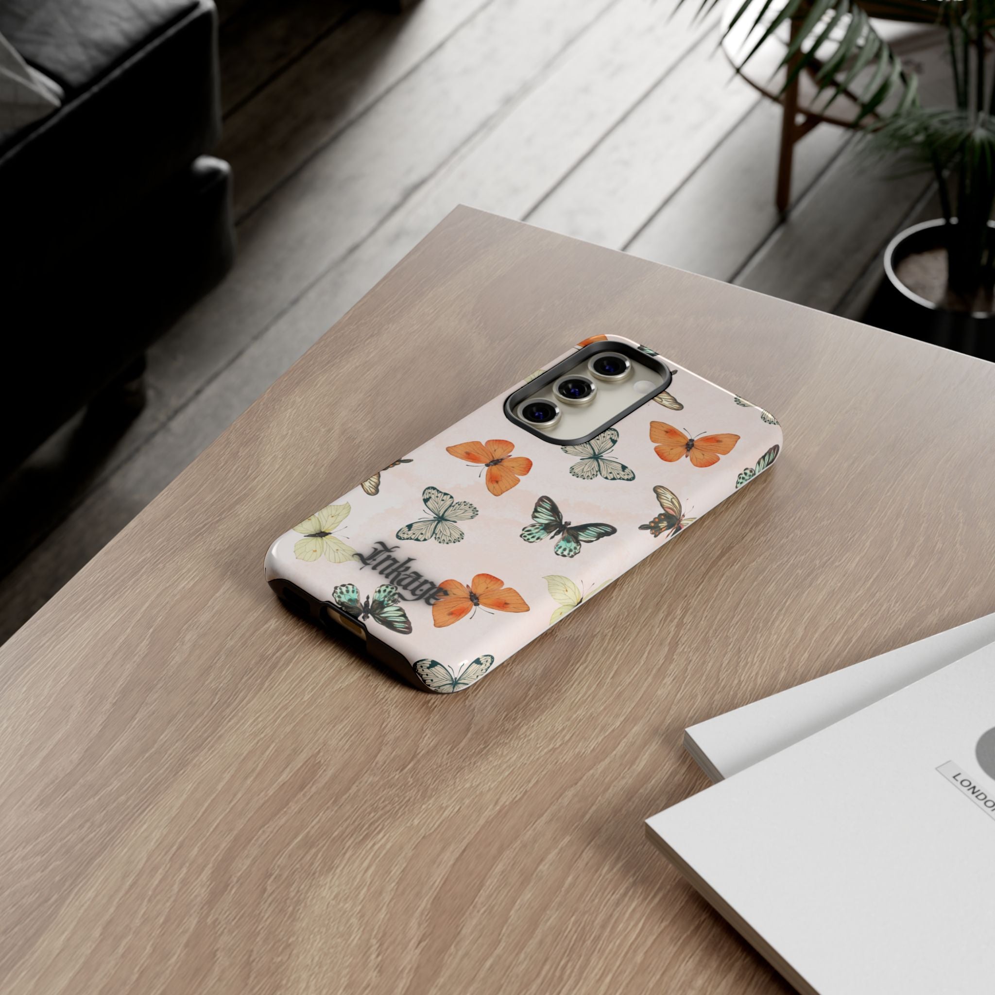 Color Butterfly Tough Phone Case (Minimal)