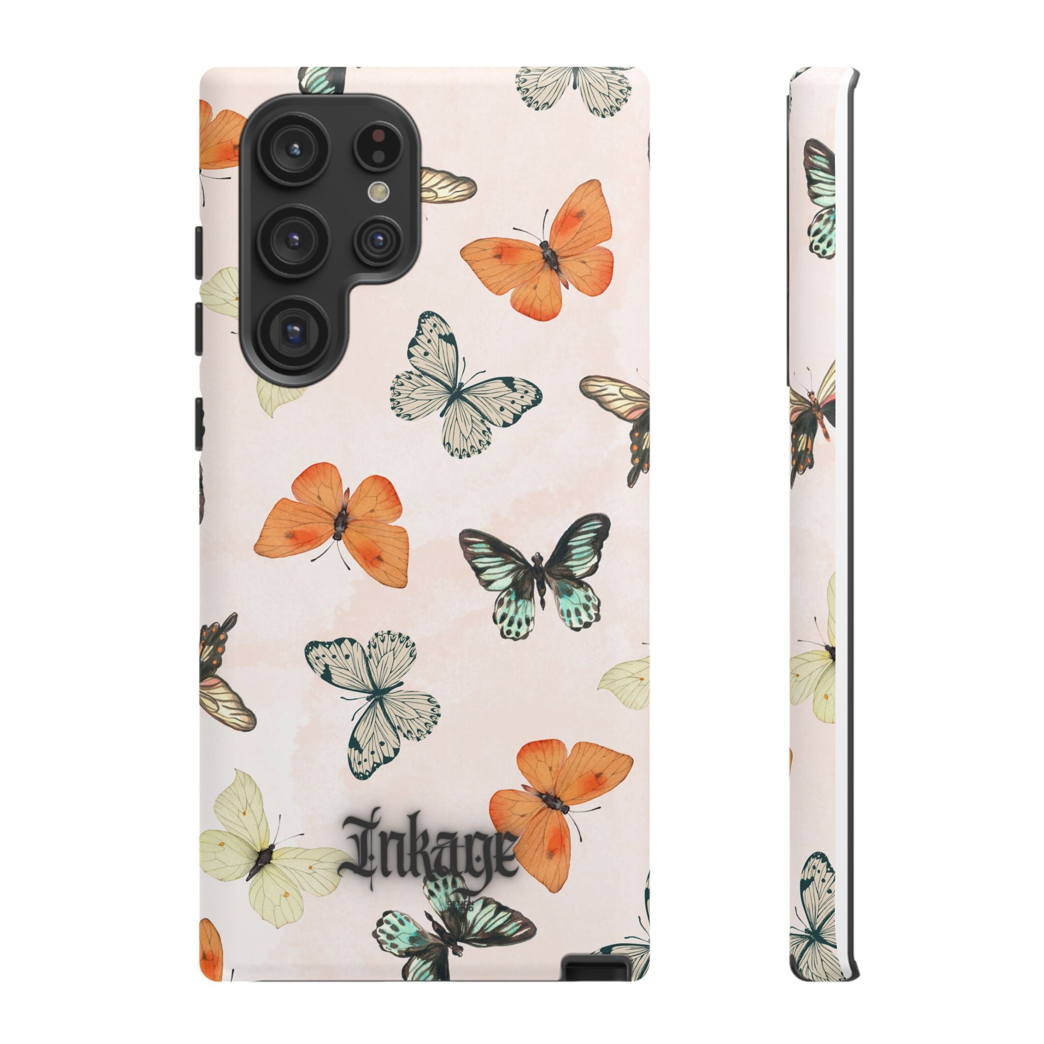 Color Butterfly Tough Phone Case (Minimal)