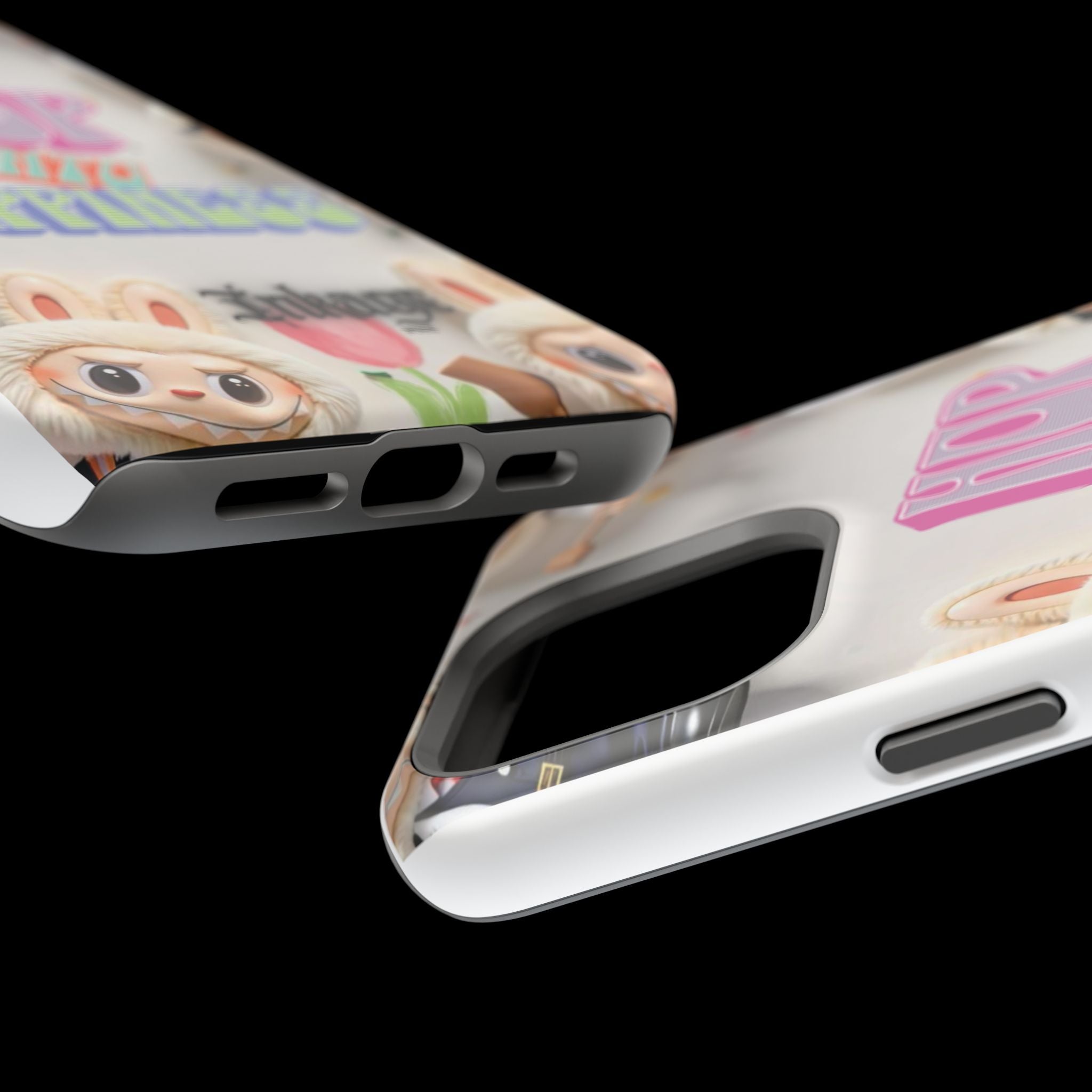 "Hop Into Happiness" Quote Magnetic Phone Case (Animation)