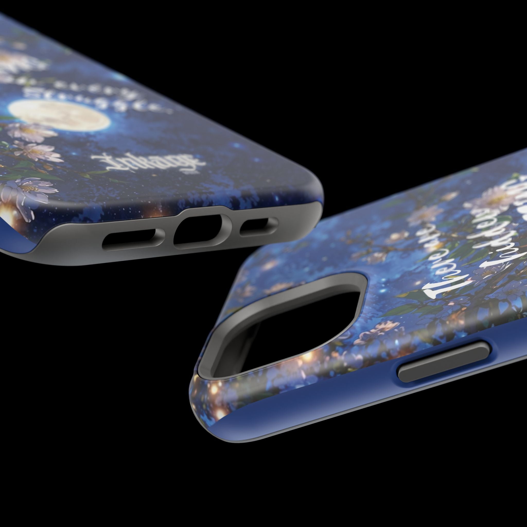 “Moonlit Blessing” Magnetic Phone Cases (Quote)
