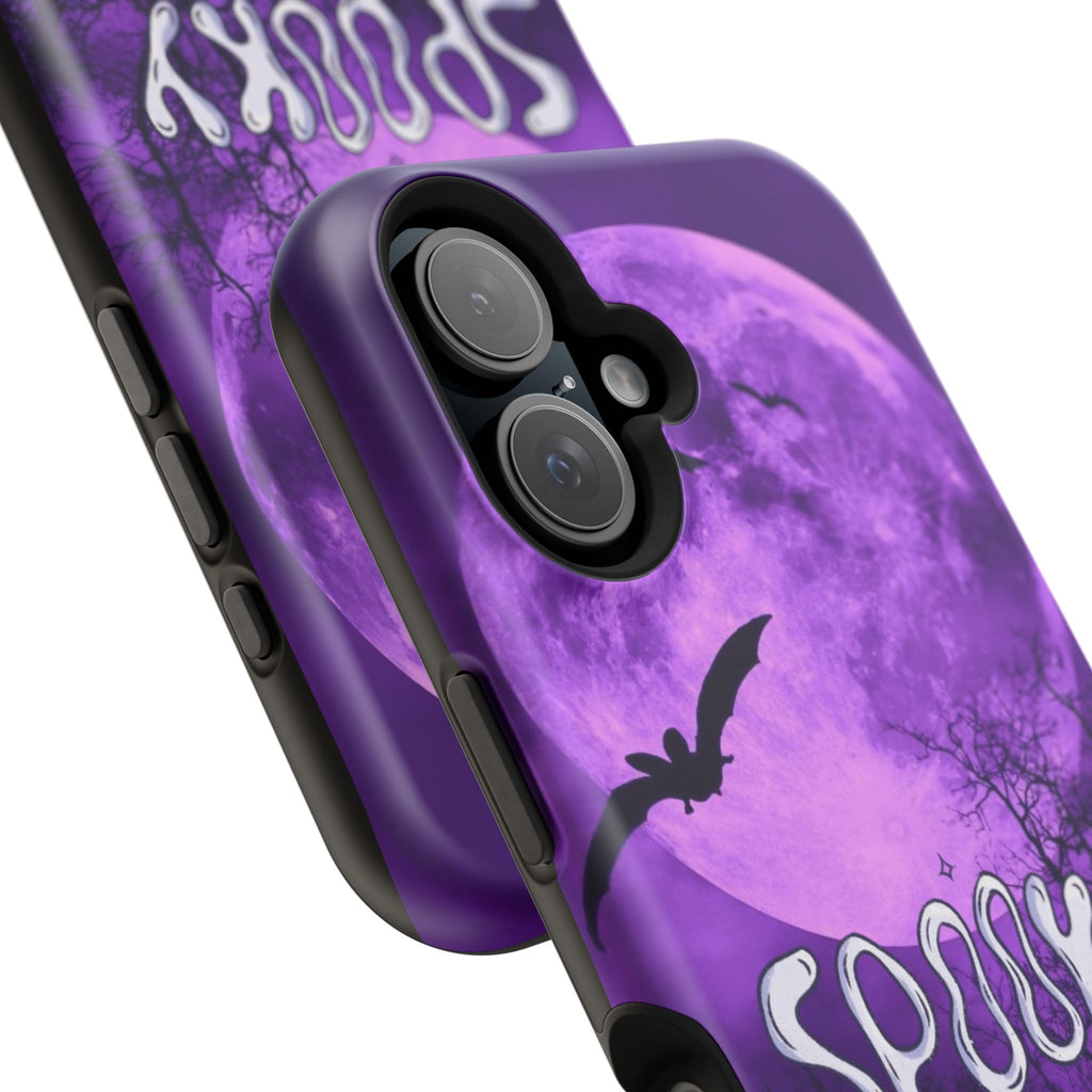 Purple Spooky Season Magnetic Phone Cases (Season)