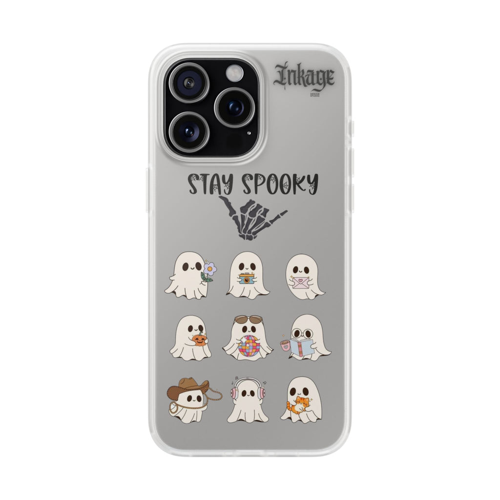 Stay Spooky Clear Phone Cases (Season)