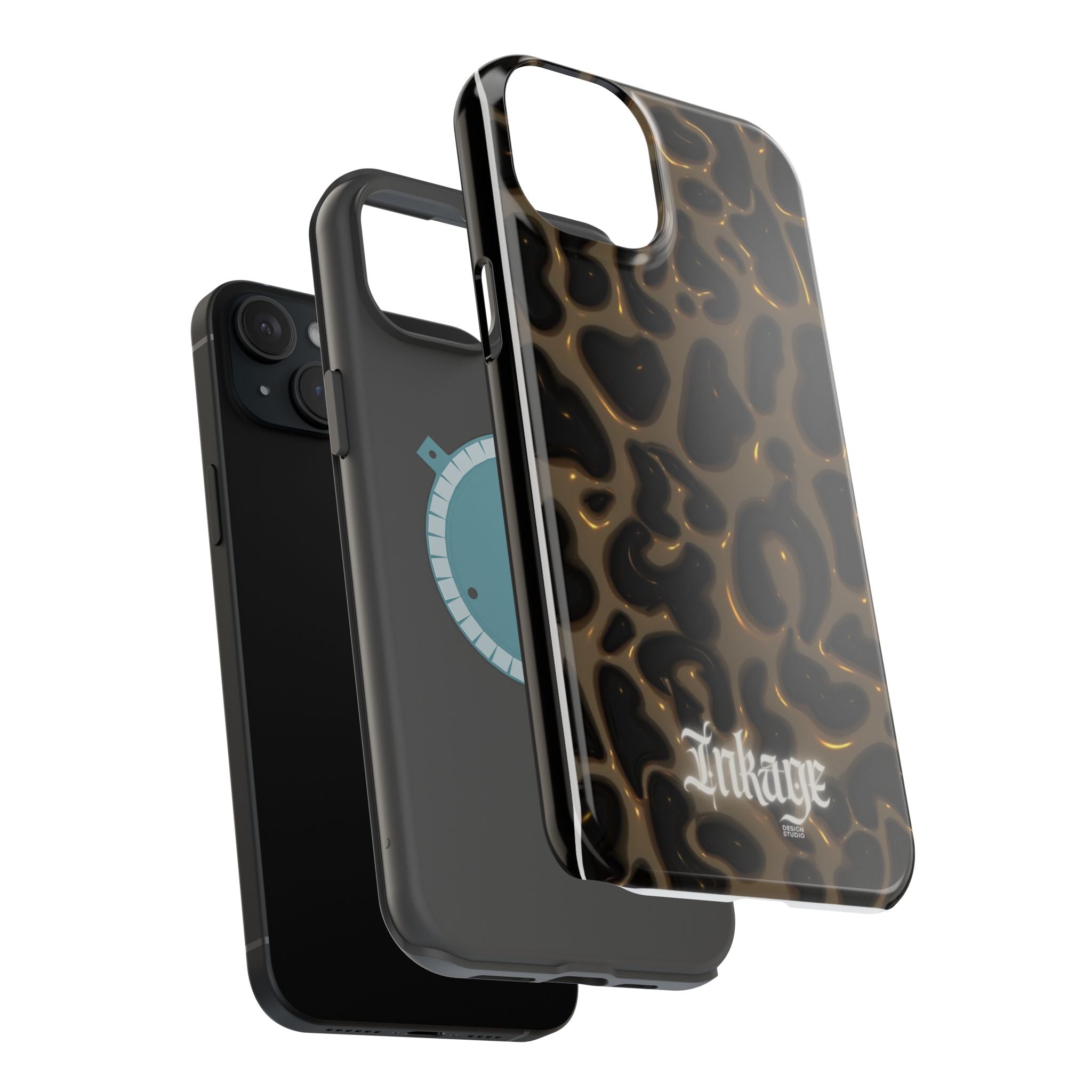 Leopard Print Magnetic Phone Cases (Minimal)