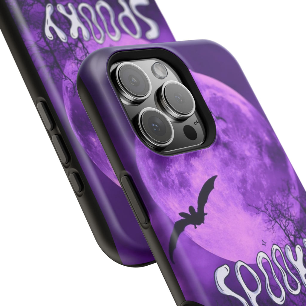 Purple Spooky Season Magnetic Phone Cases (Season)