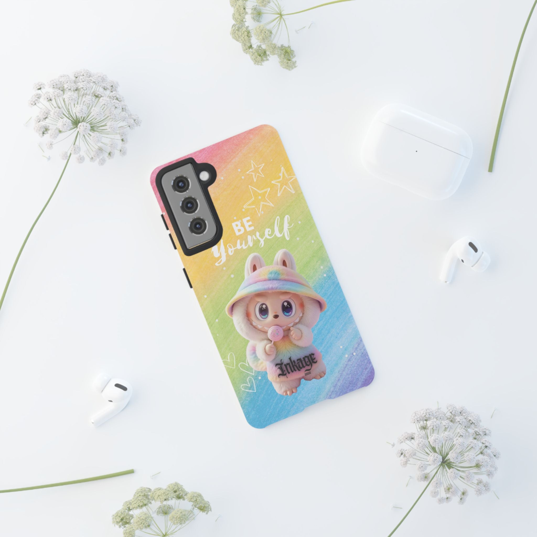 "Be Yourself" Quote Tough Phone Cases (Animation)