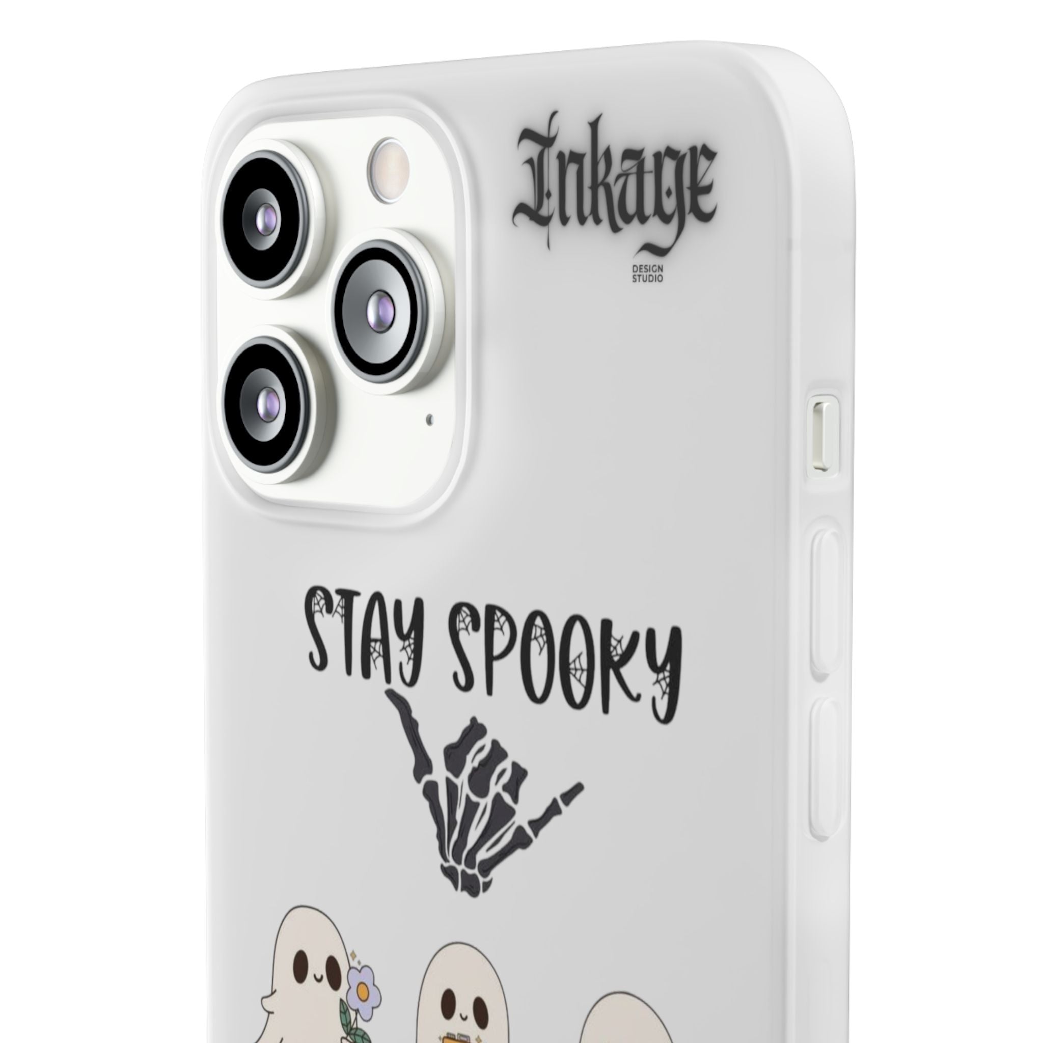 Stay Spooky Clear Phone Cases (Season)