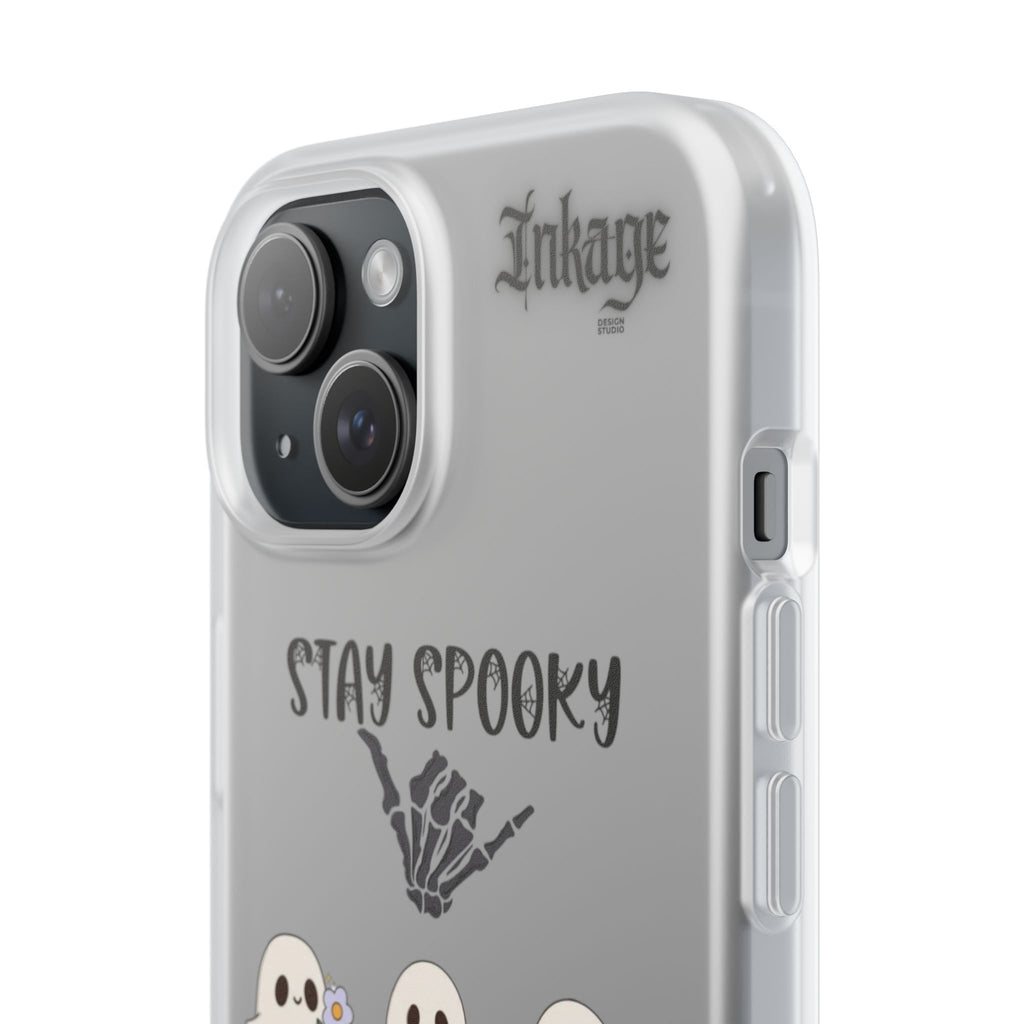 Stay Spooky Clear Phone Cases (Season)