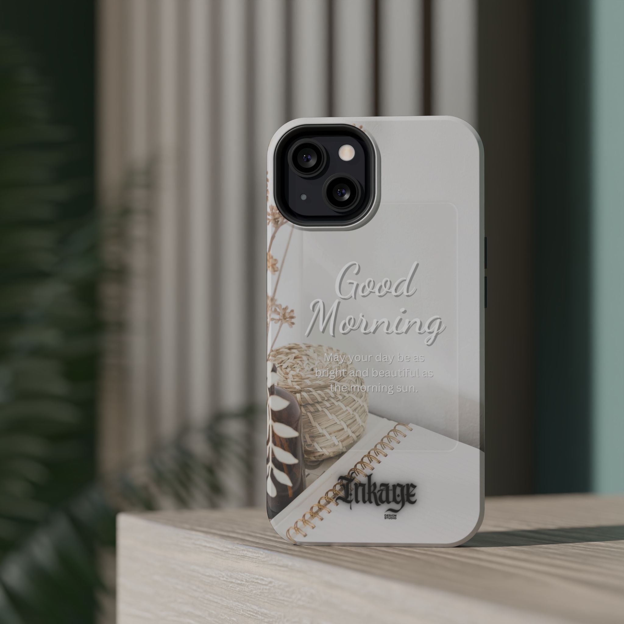 "Good Morning" Magnetic Phone Cases (Quote)