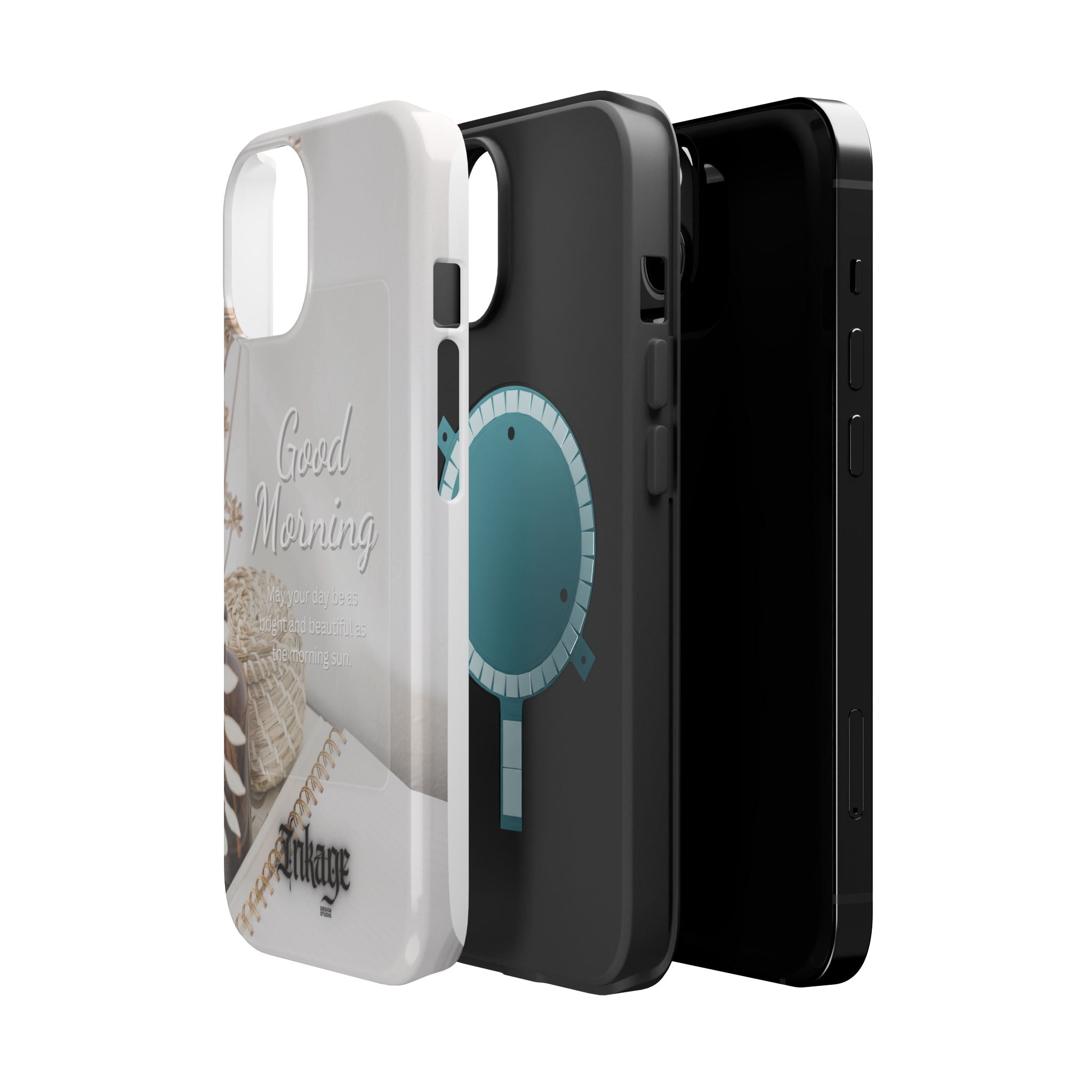 "Good Morning" Magnetic Phone Cases (Quote)