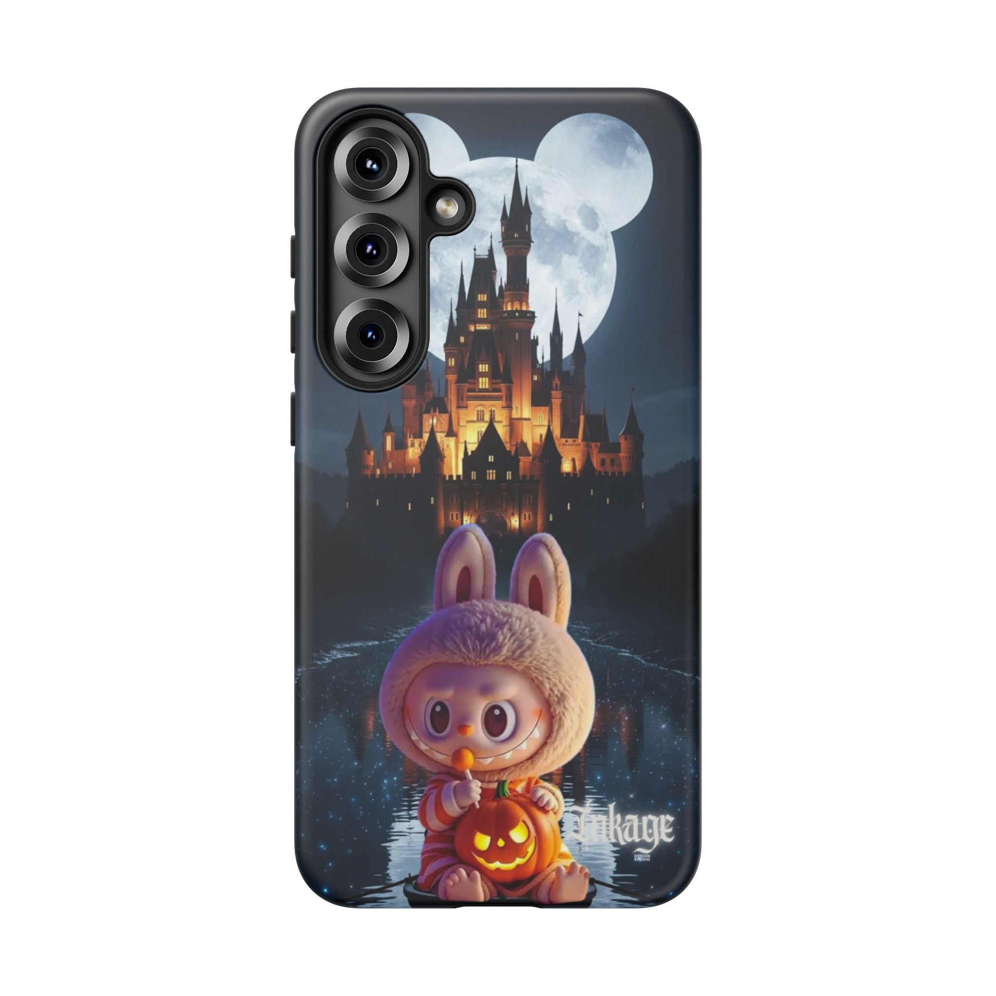 Labubu Halloween On Disney Boat Tough Phone Cases (Season, Animation)