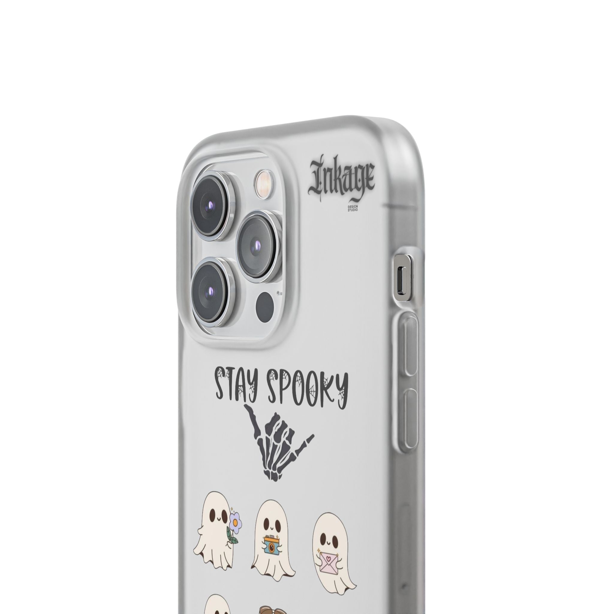 Stay Spooky Clear Phone Cases (Season)