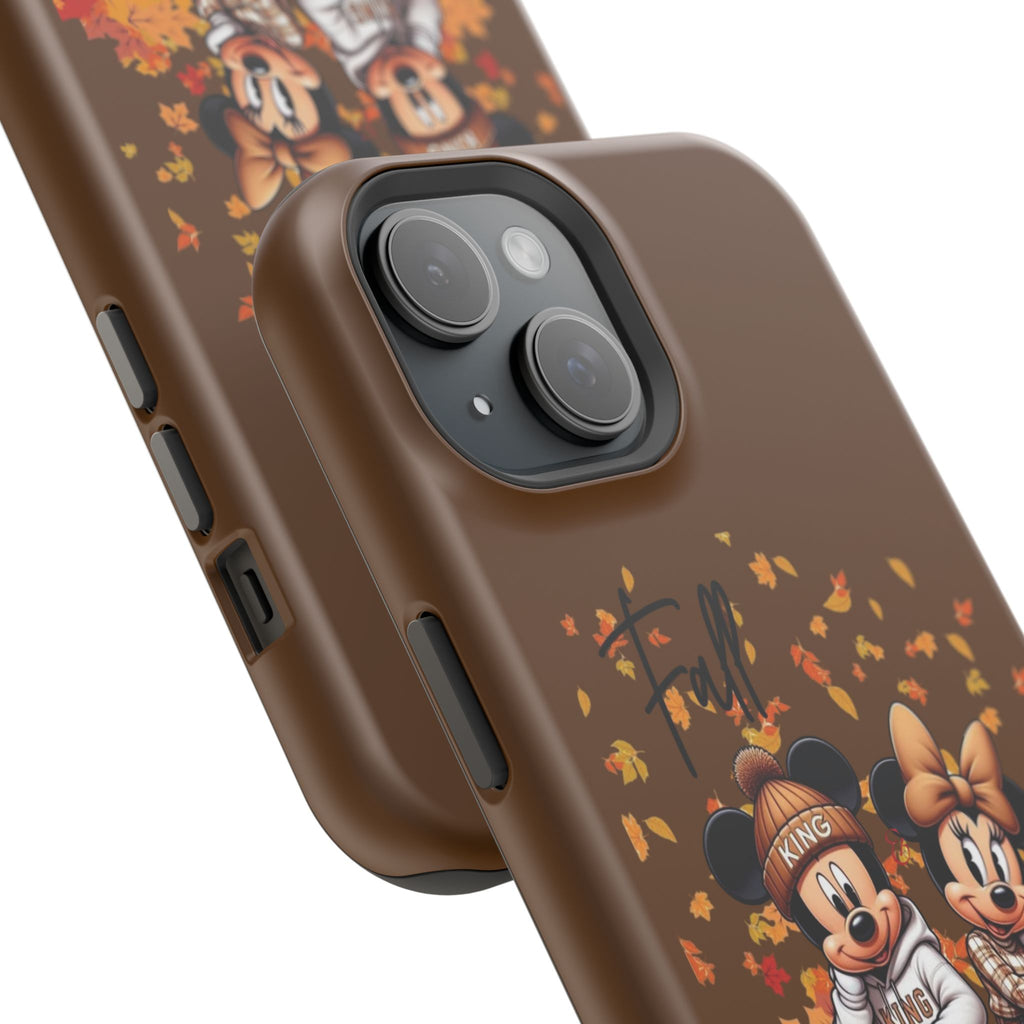 Mickey & Minnie Fall Vibes Magnetic iPhone Cases (Animation)