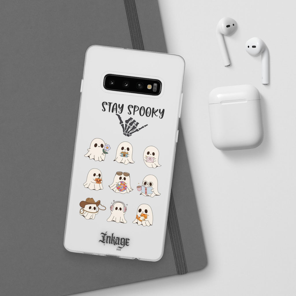 Stay Spooky Clear Phone Cases (Season)